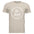 Be Kind Graphic Tee in sand color featuring a vibrant white print design on a soft cotton shirt.