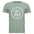 Be Kind Graphic Tee in sage color featuring a heartfelt design with hearts and foliage.
