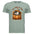 Too Cozy to Care Graphic Tee in sage with front pumpkin design; perfect for showcasing cozy season vibes, fall graphic tee.