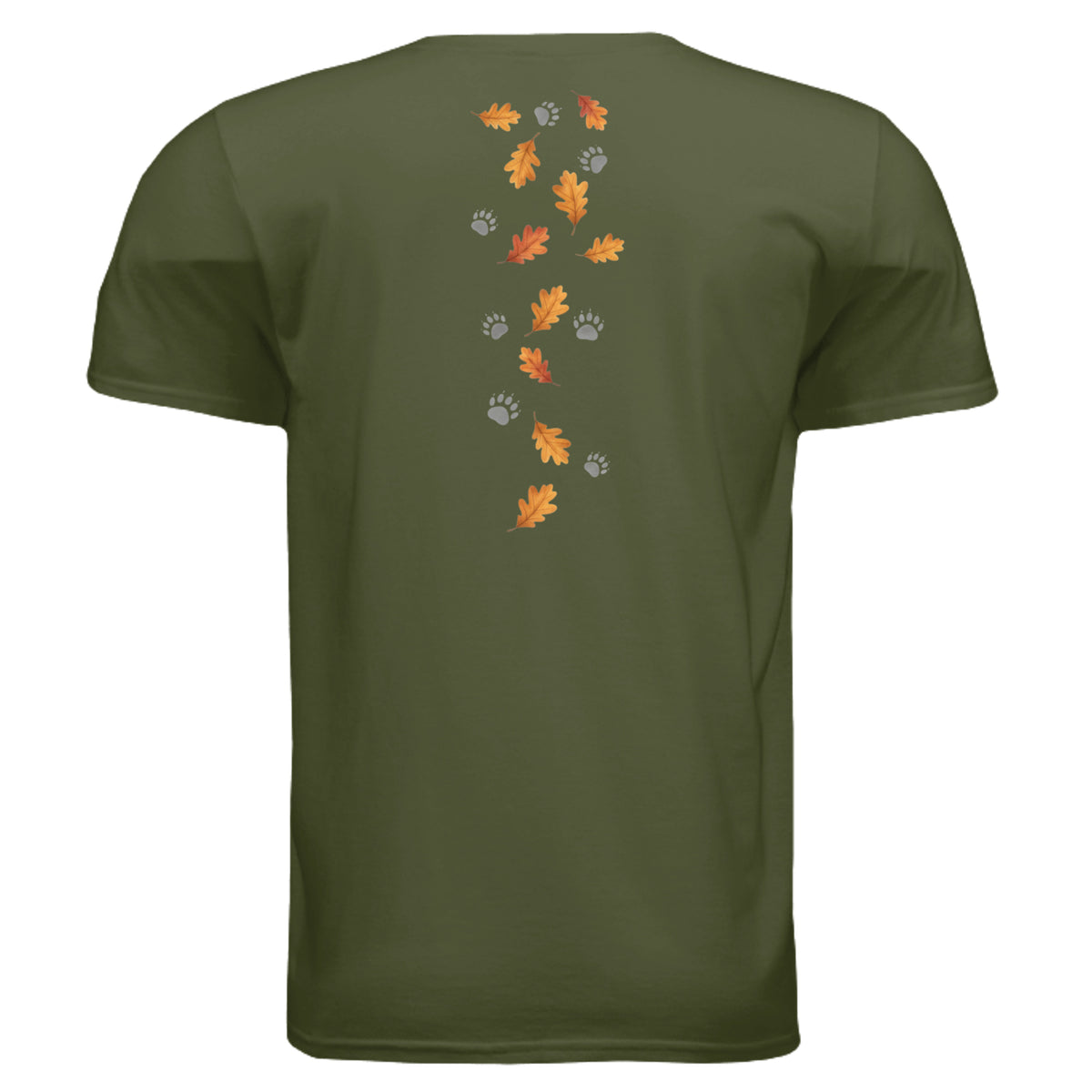 MILITARY GREEN - G640 - BACK