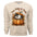 Too Cozy to Care graphic badger sweatshirt in sand color with badger and pumpkin graphic.