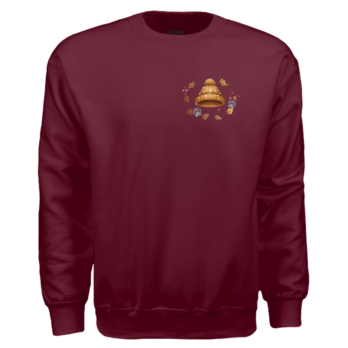 MAROON - G180 - FRONT