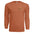 Autumn Leaves Long Sleeve Tee in Texas Orange featuring pocket graphic and full back print design.