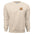 Autumn Leaves Graphic Sweatshirt in sand color featuring pocket graphic and full back print on cozy fleece crew.