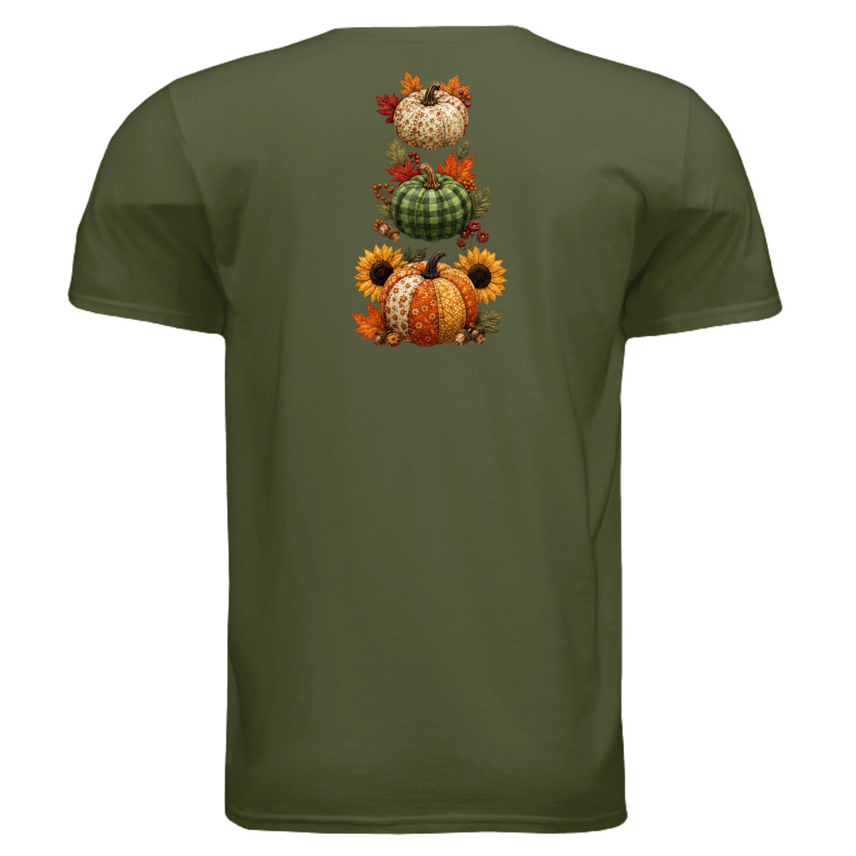 MILITARY GREEN - G640 - BACK