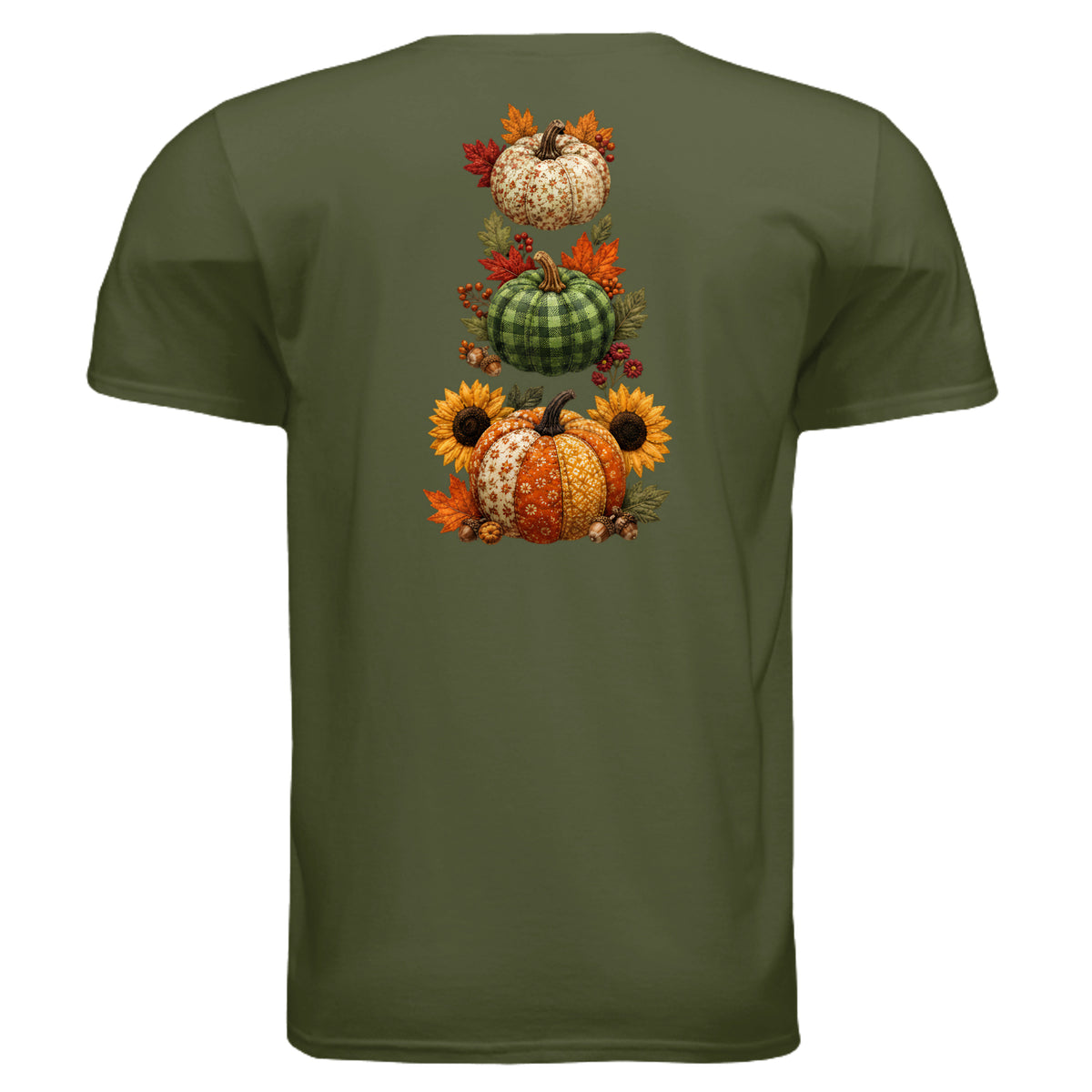 MILITARY GREEN - G640 - BACK