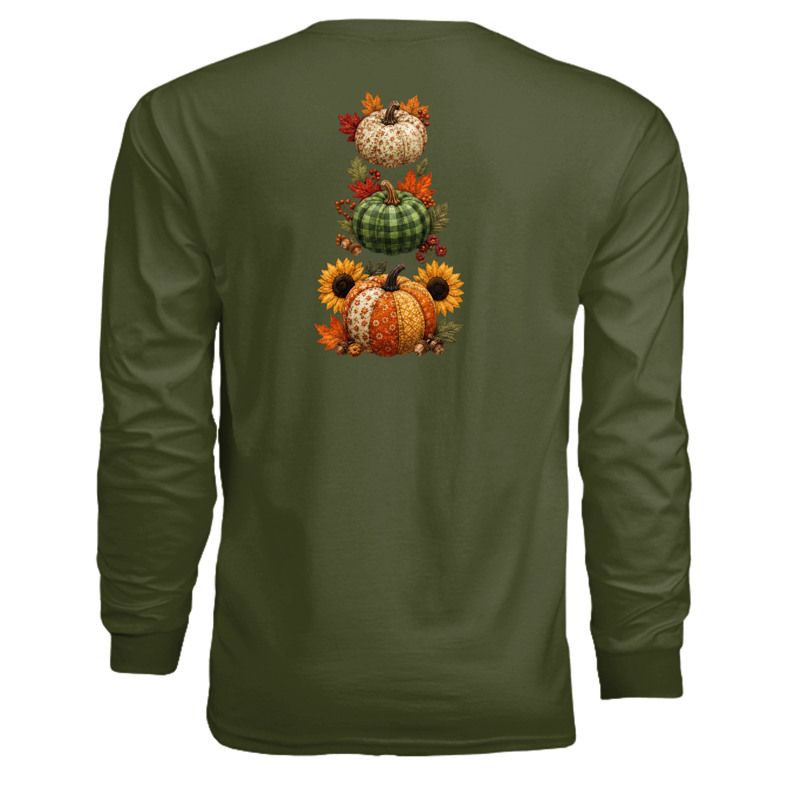 MILITARY GREEN - G240 - BACK