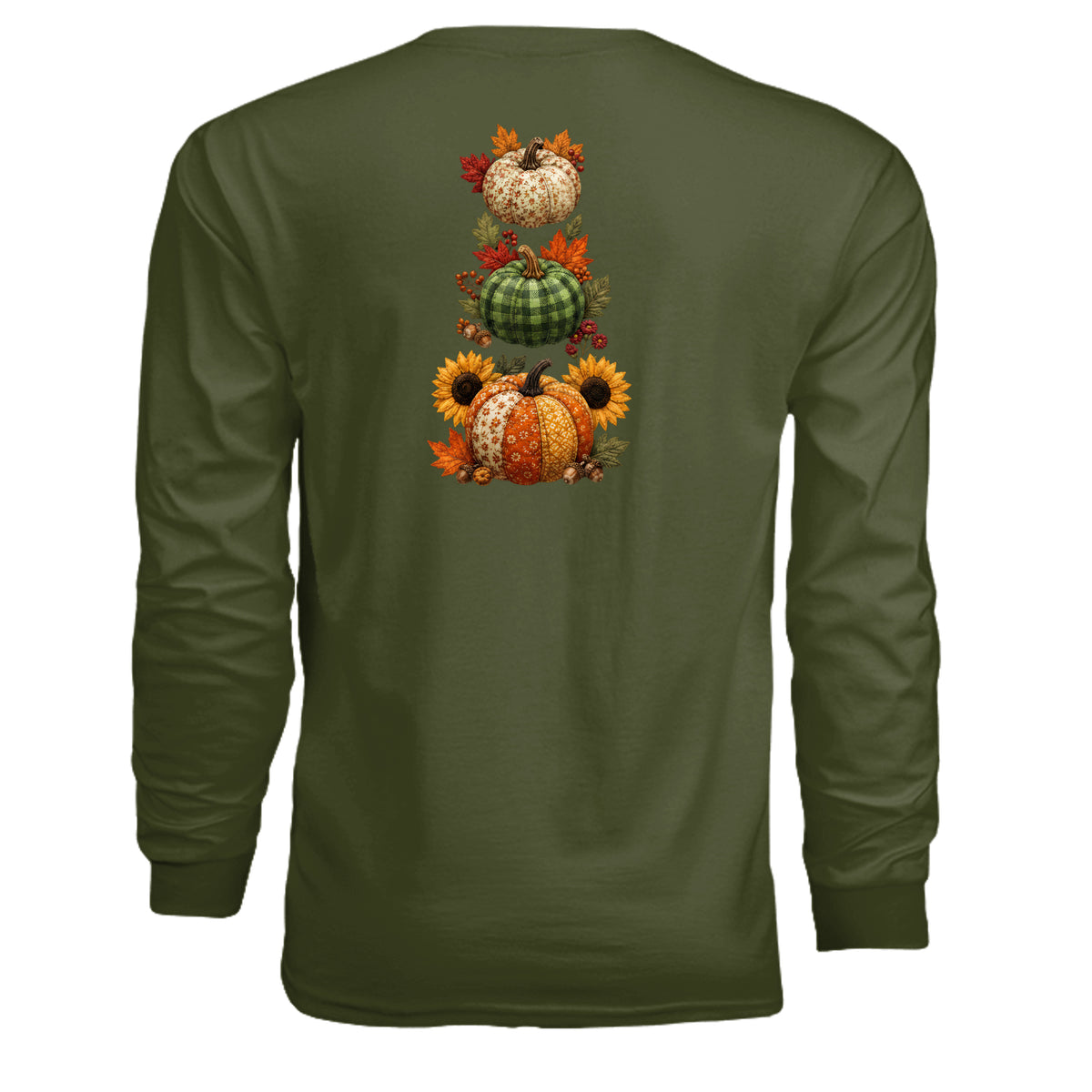 MILITARY GREEN - G240 - BACK