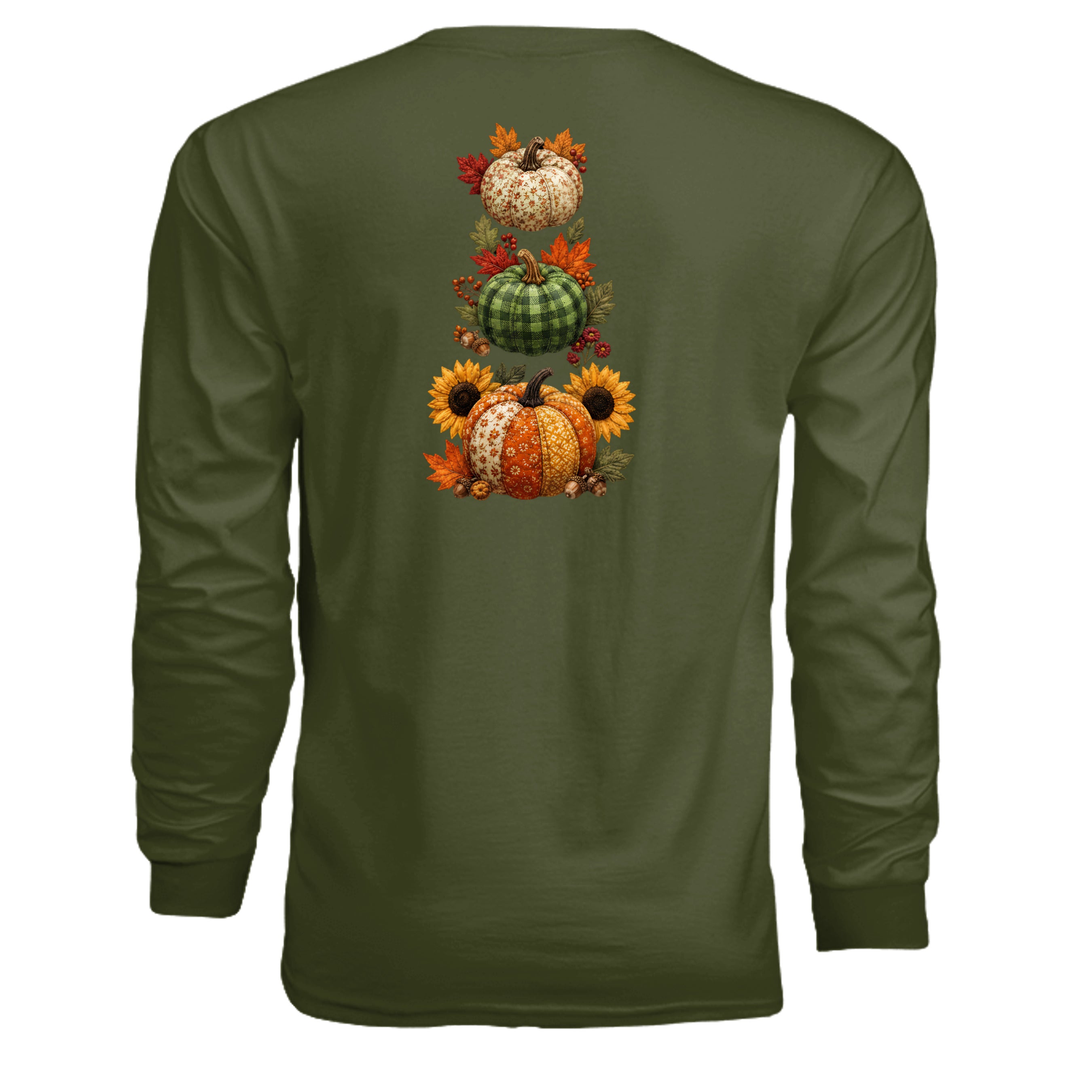 MILITARY GREEN - G240 - BACK