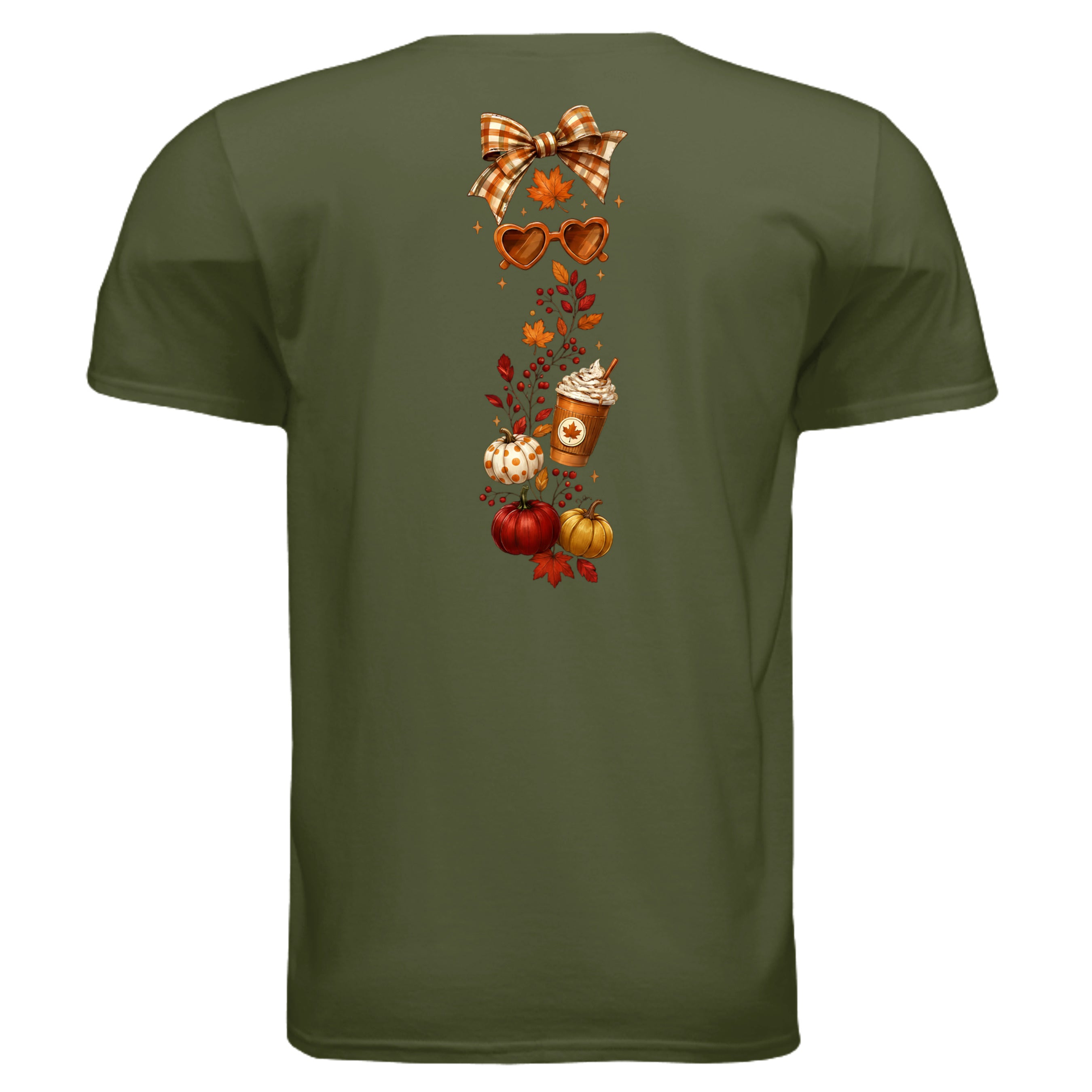 MILITARY GREEN - G640 - BACK
