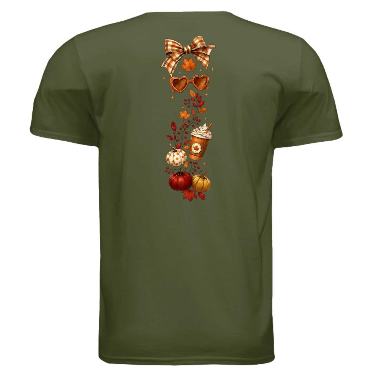 MILITARY GREEN - G640 - BACK