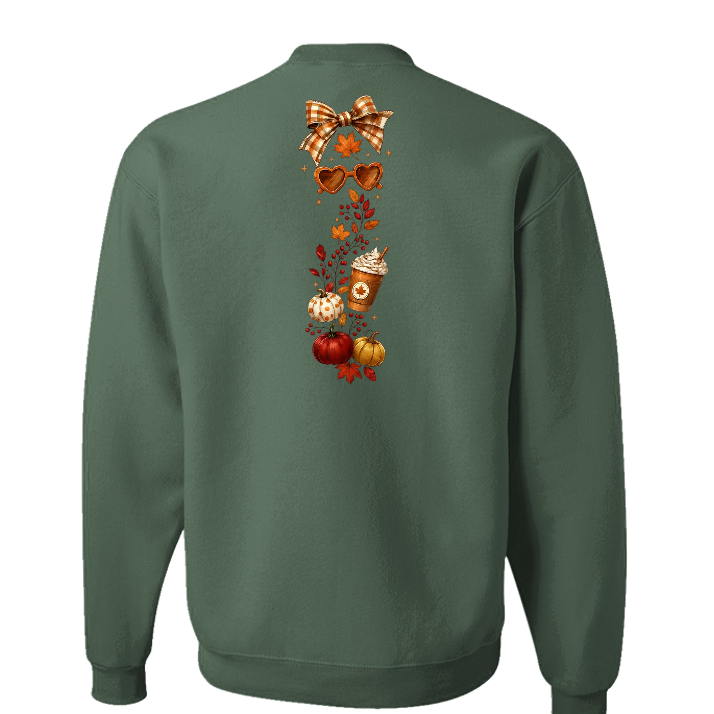 Military Green Heather - 562 - BACK