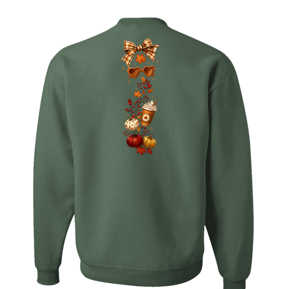 Military Green Heather - 562 - BACK