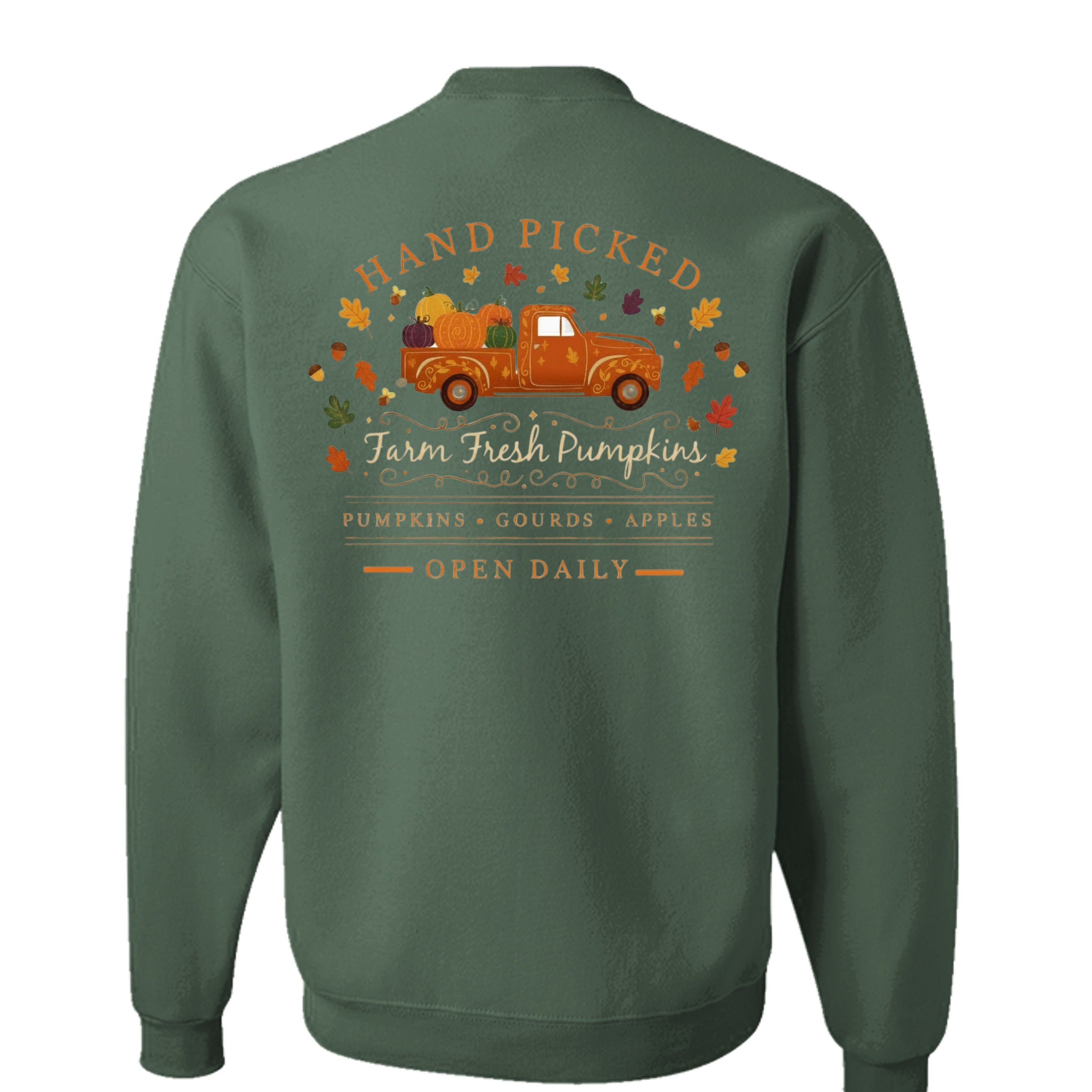 Military Green Heather - 562 - BACK