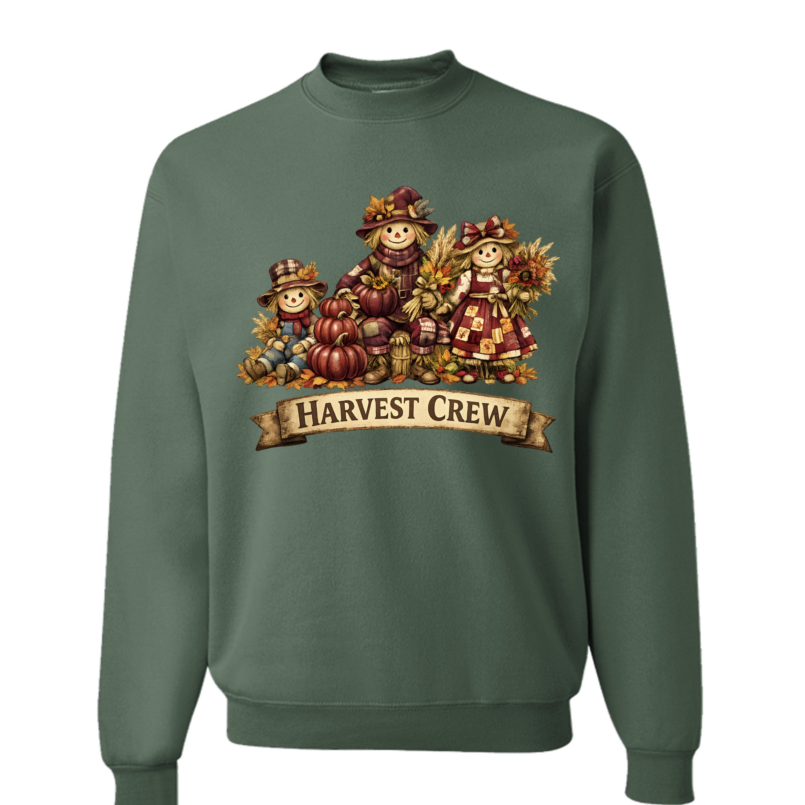 Military Green Heather - 562 - FRONT