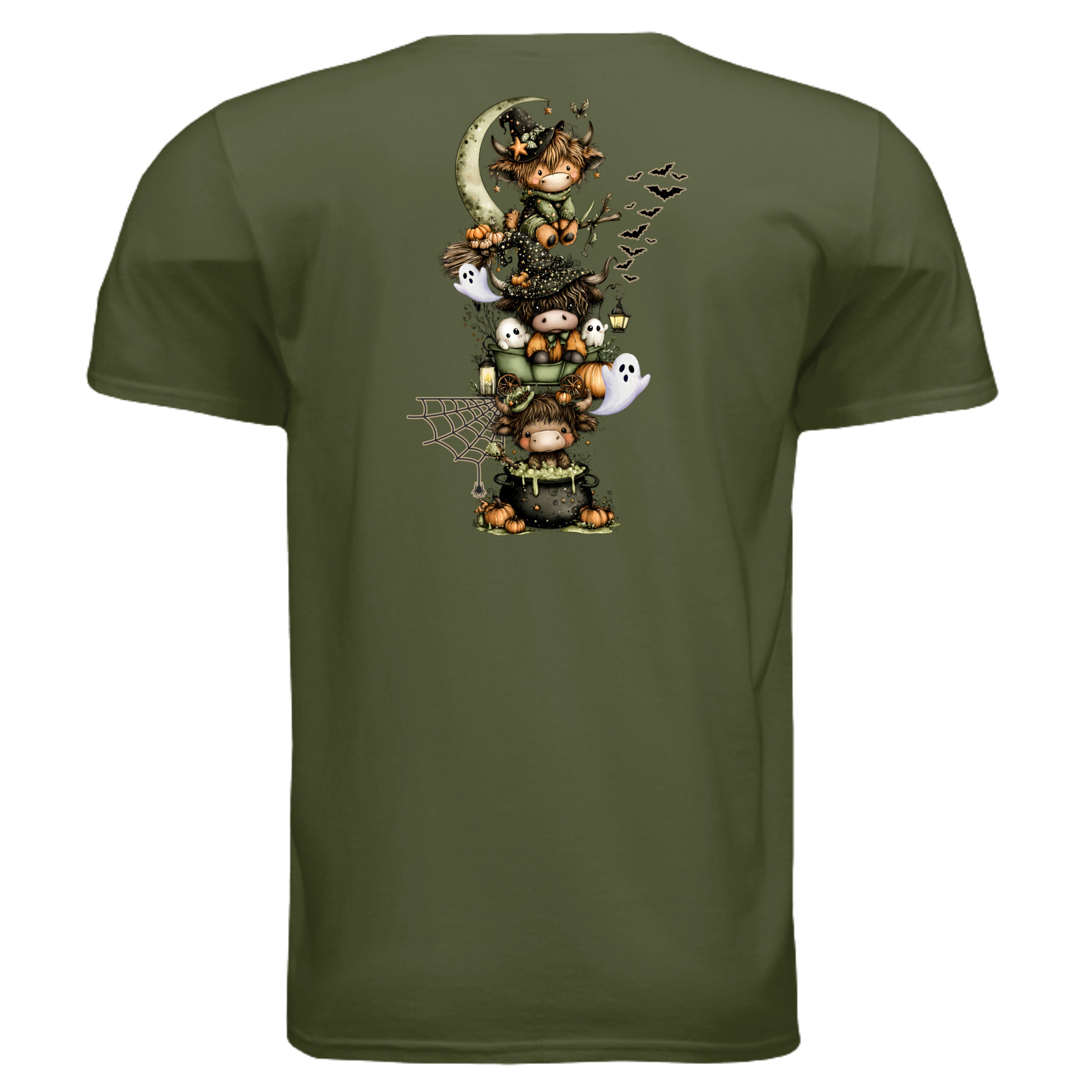 MILITARY GREEN - G640 - BACK