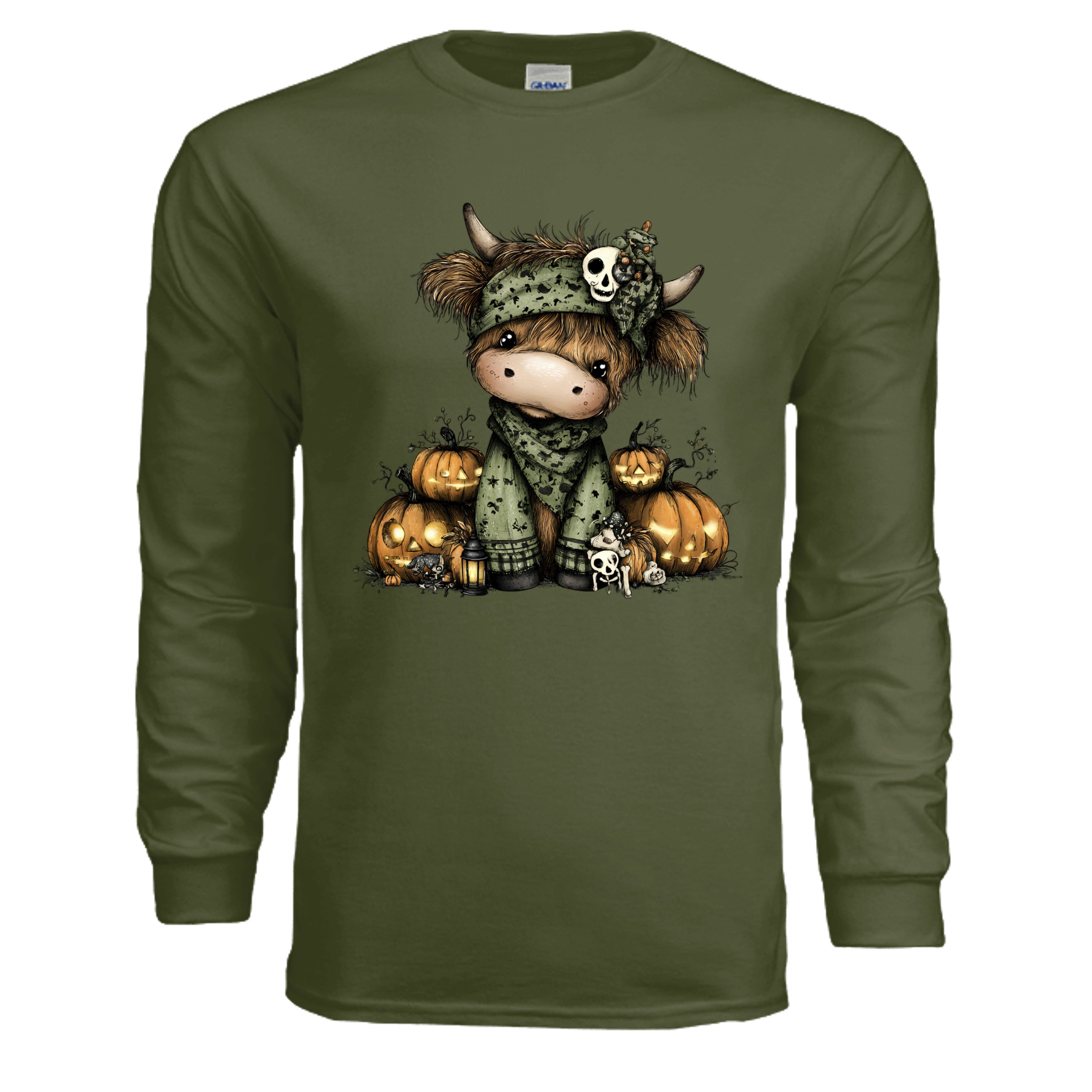 MILITARY GREEN - G240 - FRONT