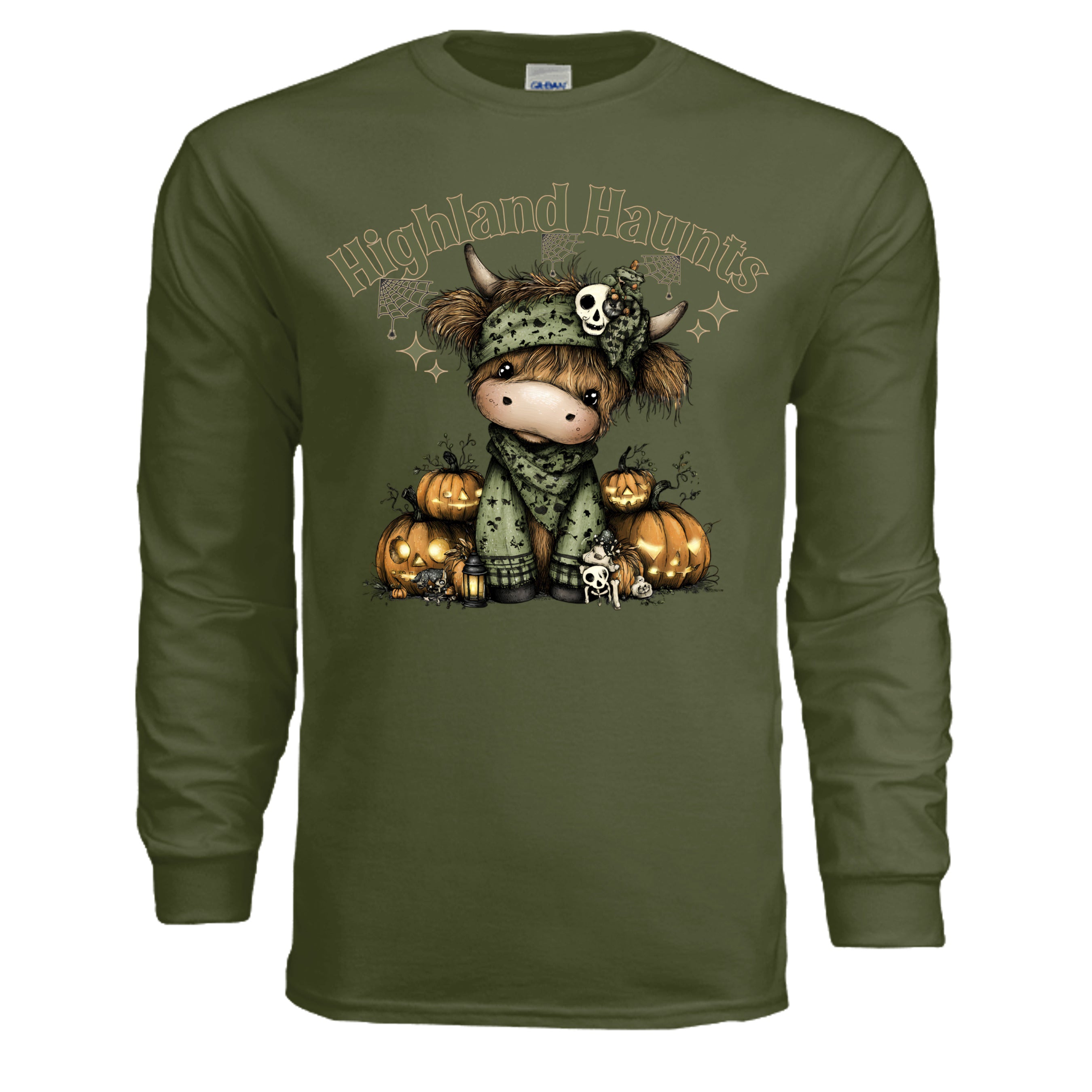 MILITARY GREEN - G240 - FRONT