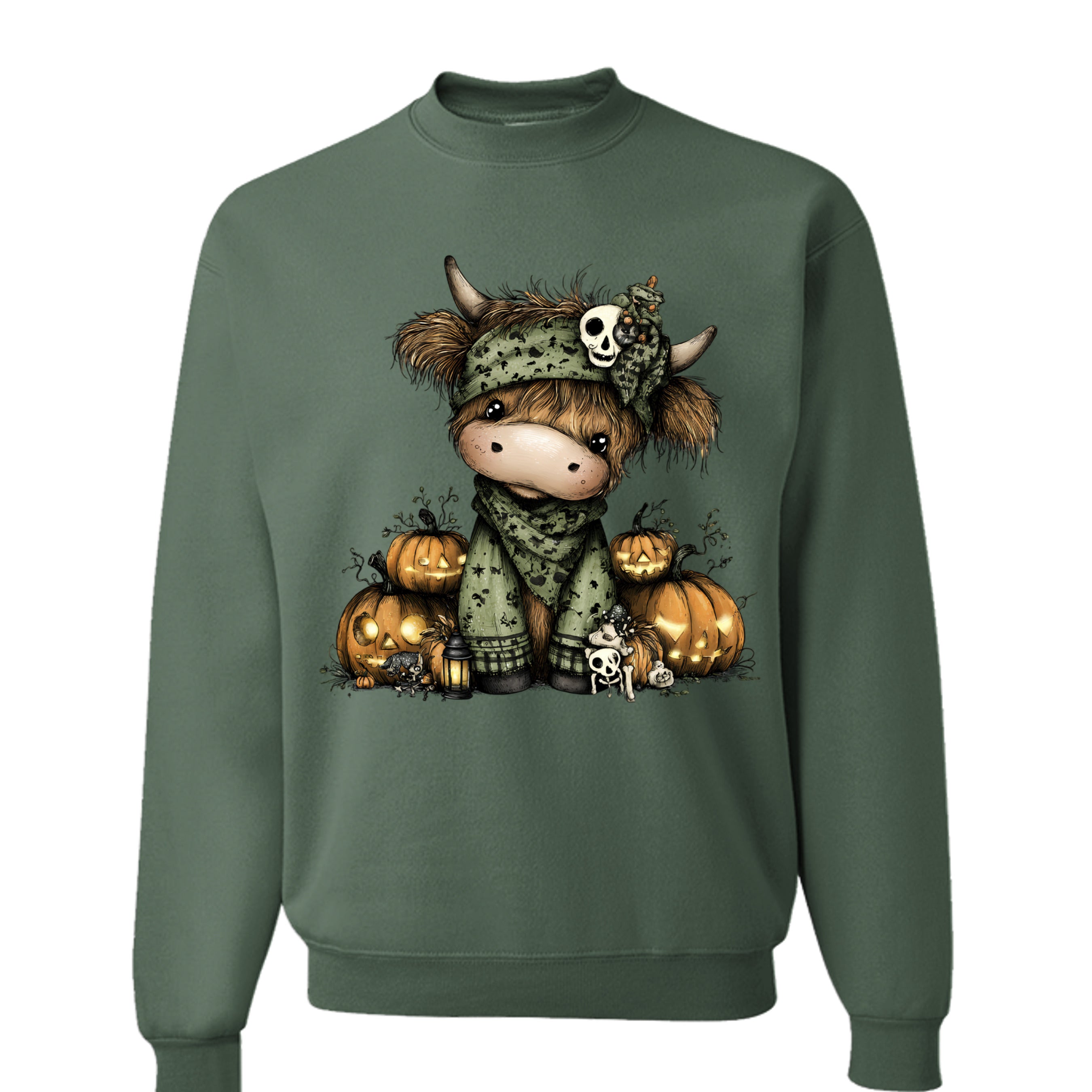Military Green Heather - 562 - FRONT