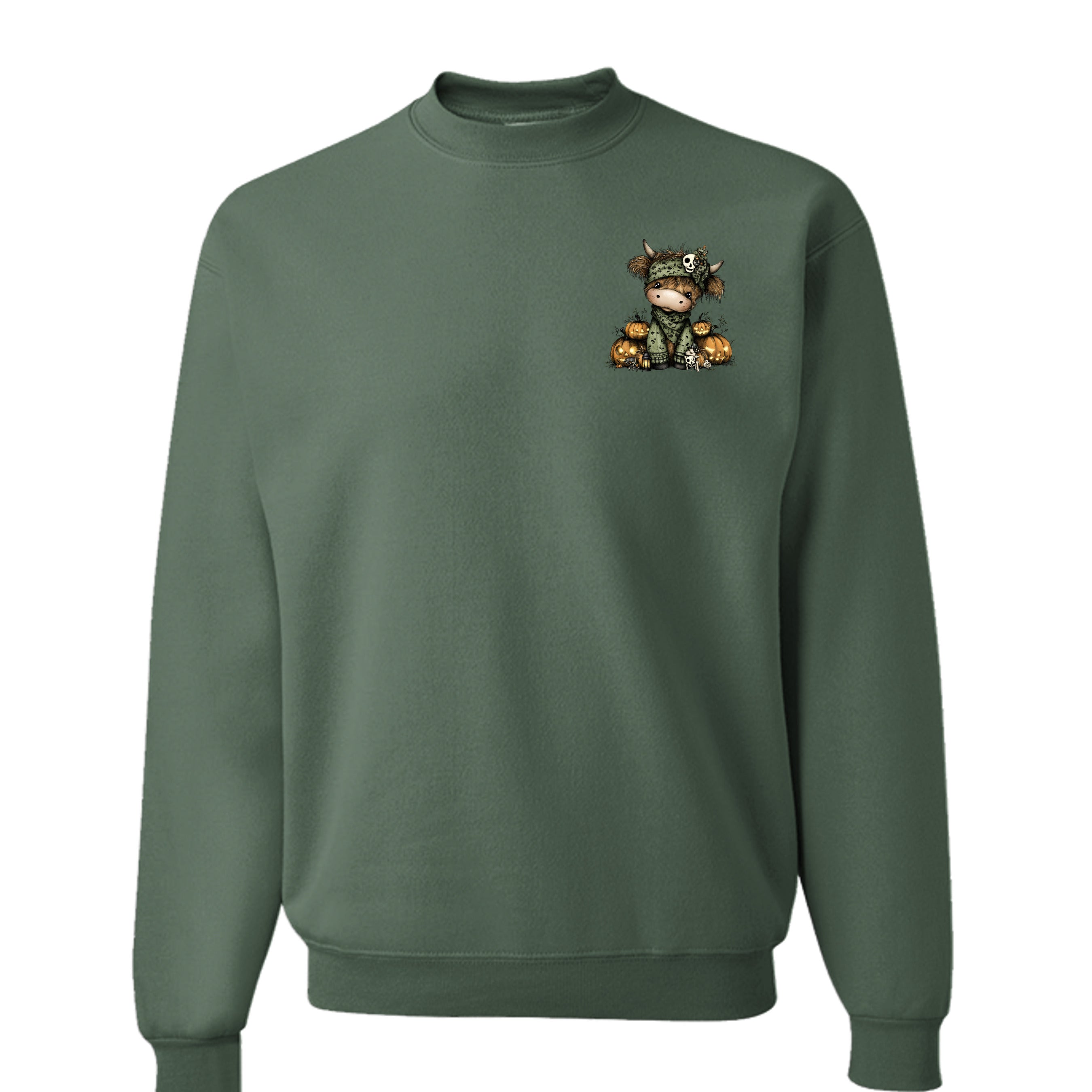 Military Green Heather - 562 - FRONT