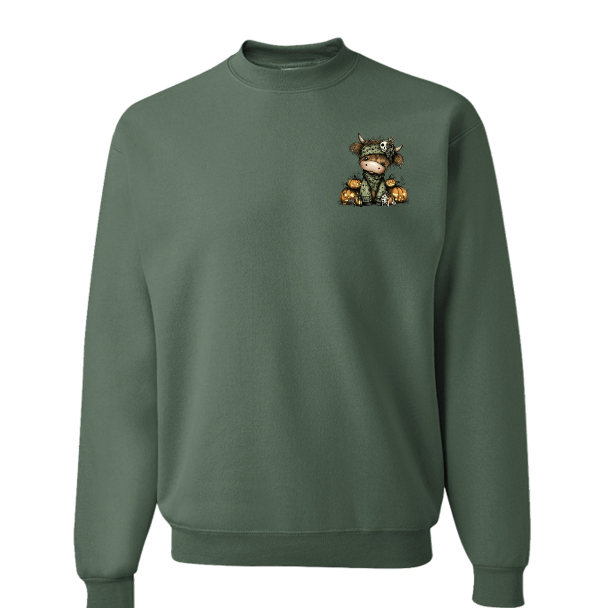 Military Green Heather - 562 - FRONT