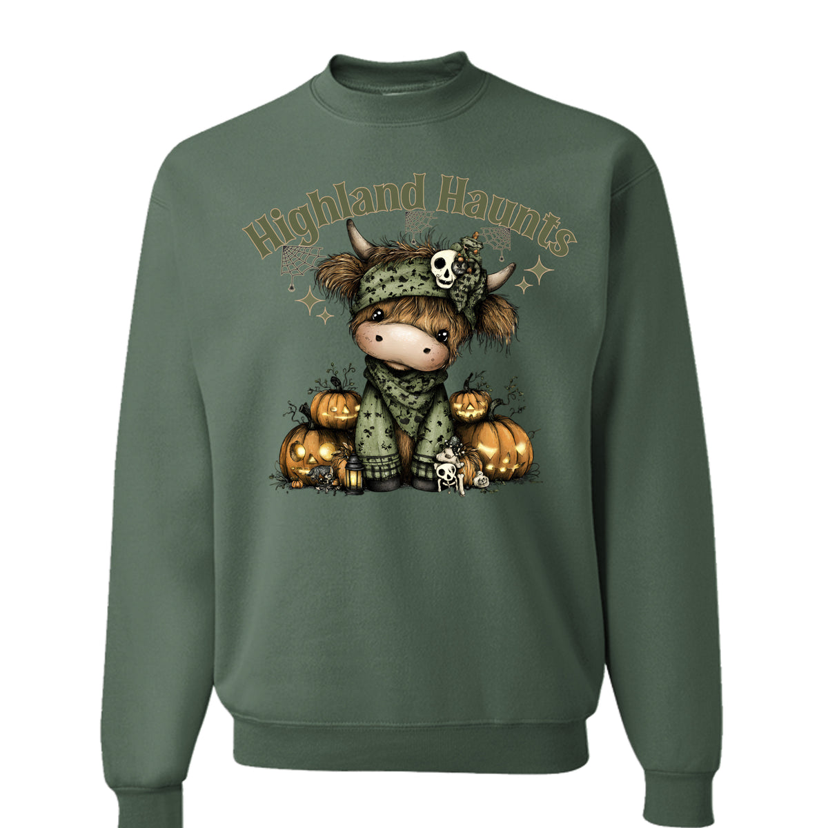 Military Green Heather - 562 - FRONT