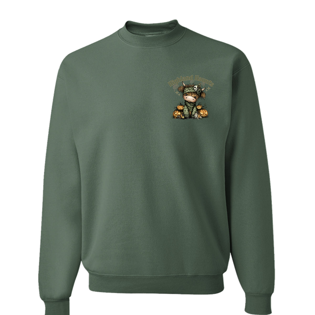 Military Green Heather - 562 - FRONT