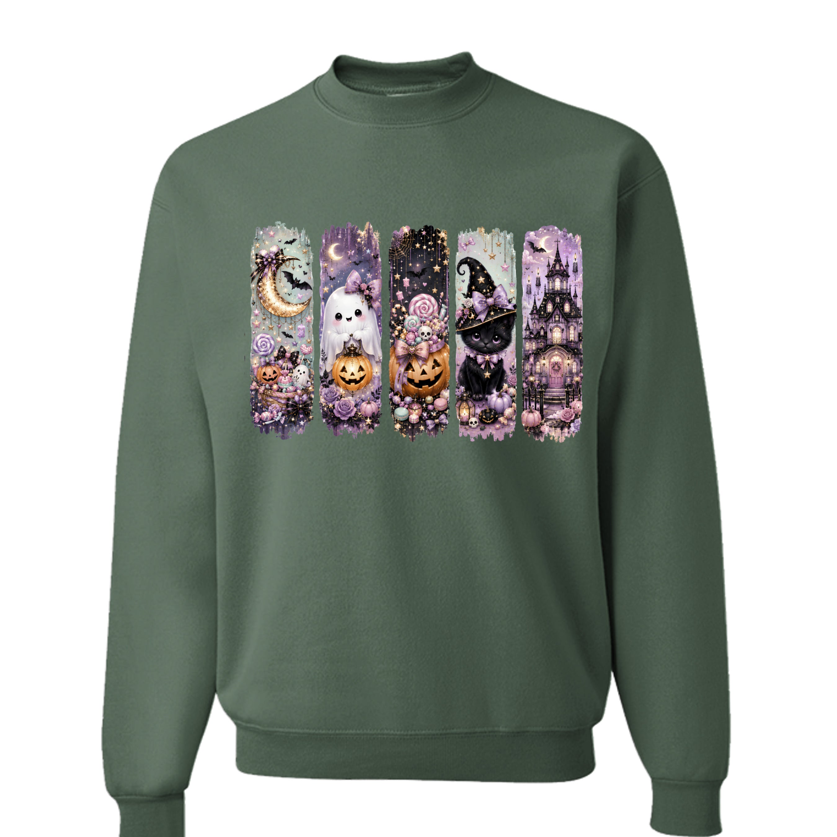 Military Green Heather - 562 - FRONT