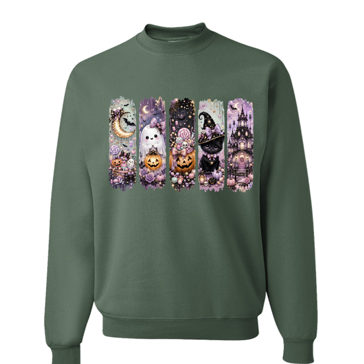 Military Green Heather - 562 - FRONT