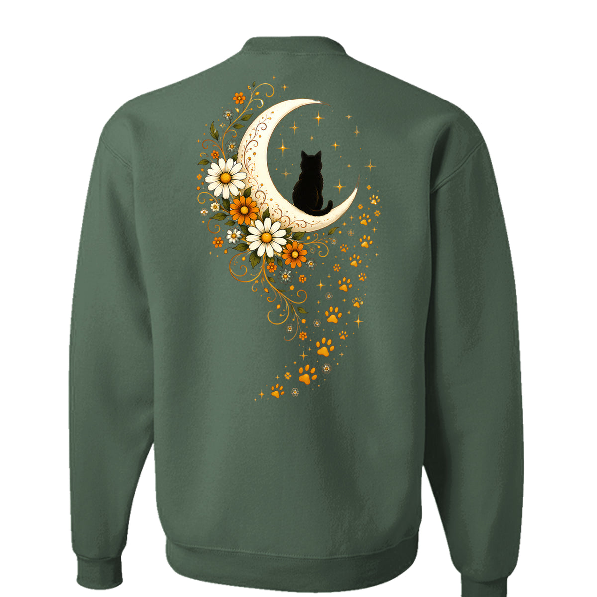 Military Green Heather - 562 - BACK