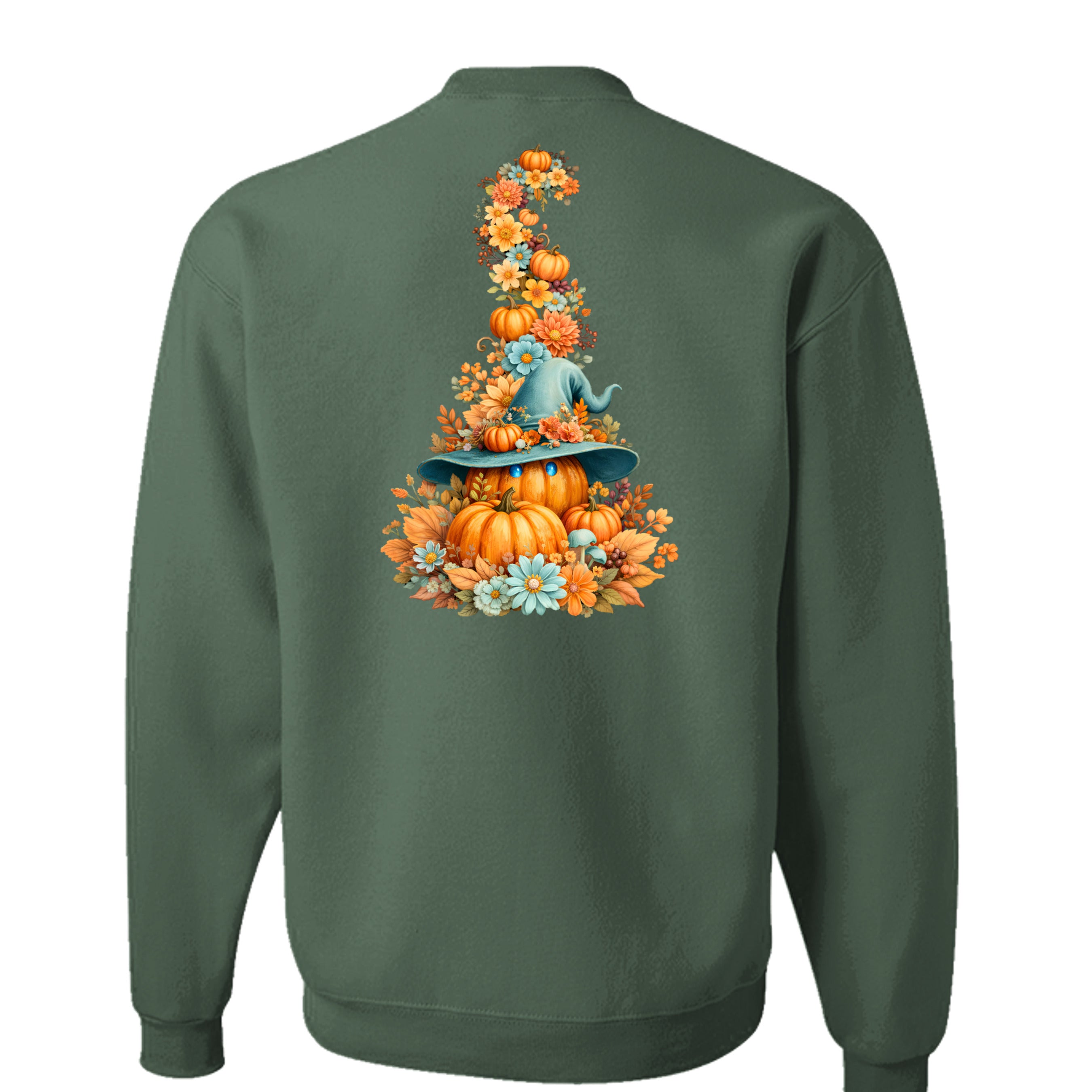 Military Green Heather - 562 - BACK