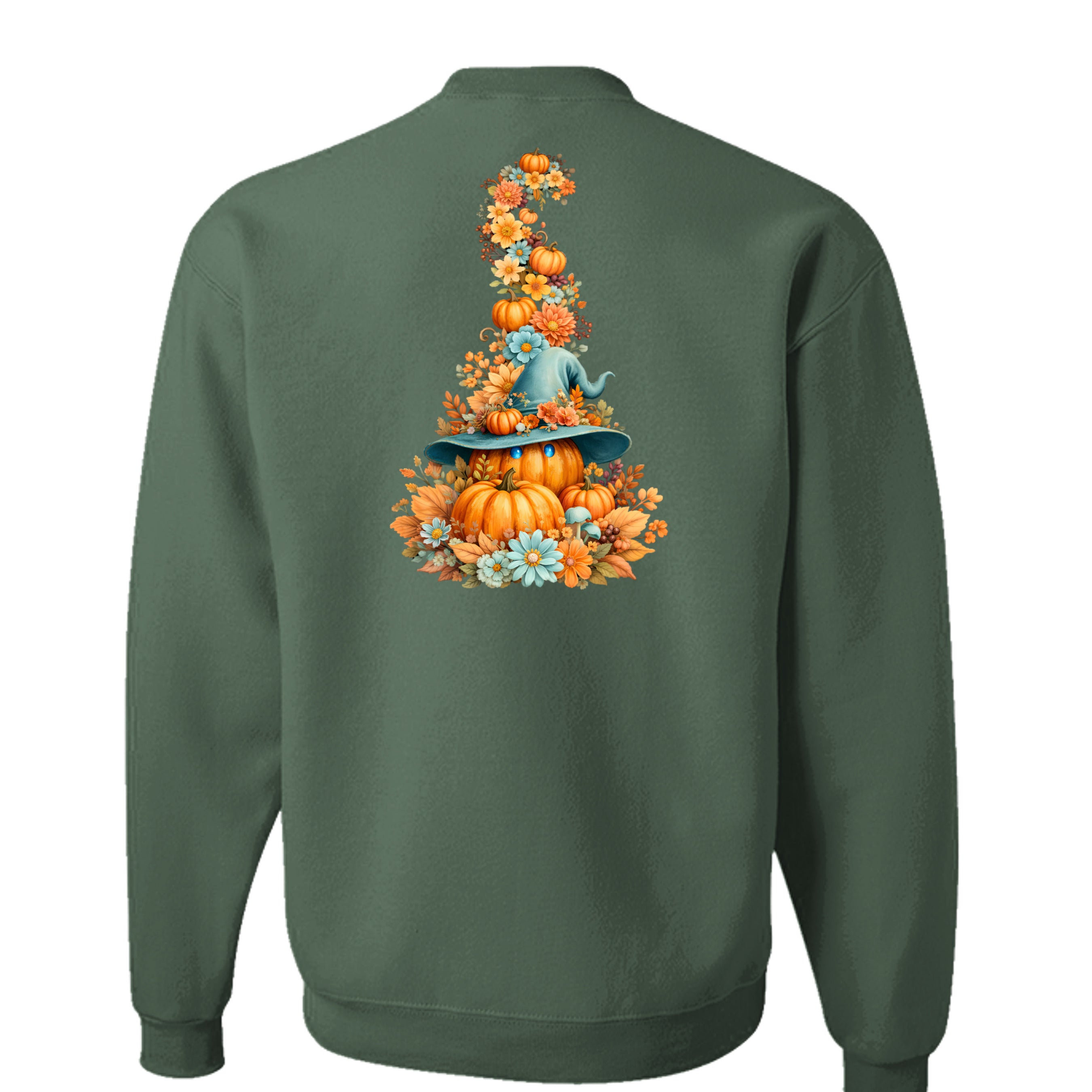 Military Green Heather - 562 - BACK