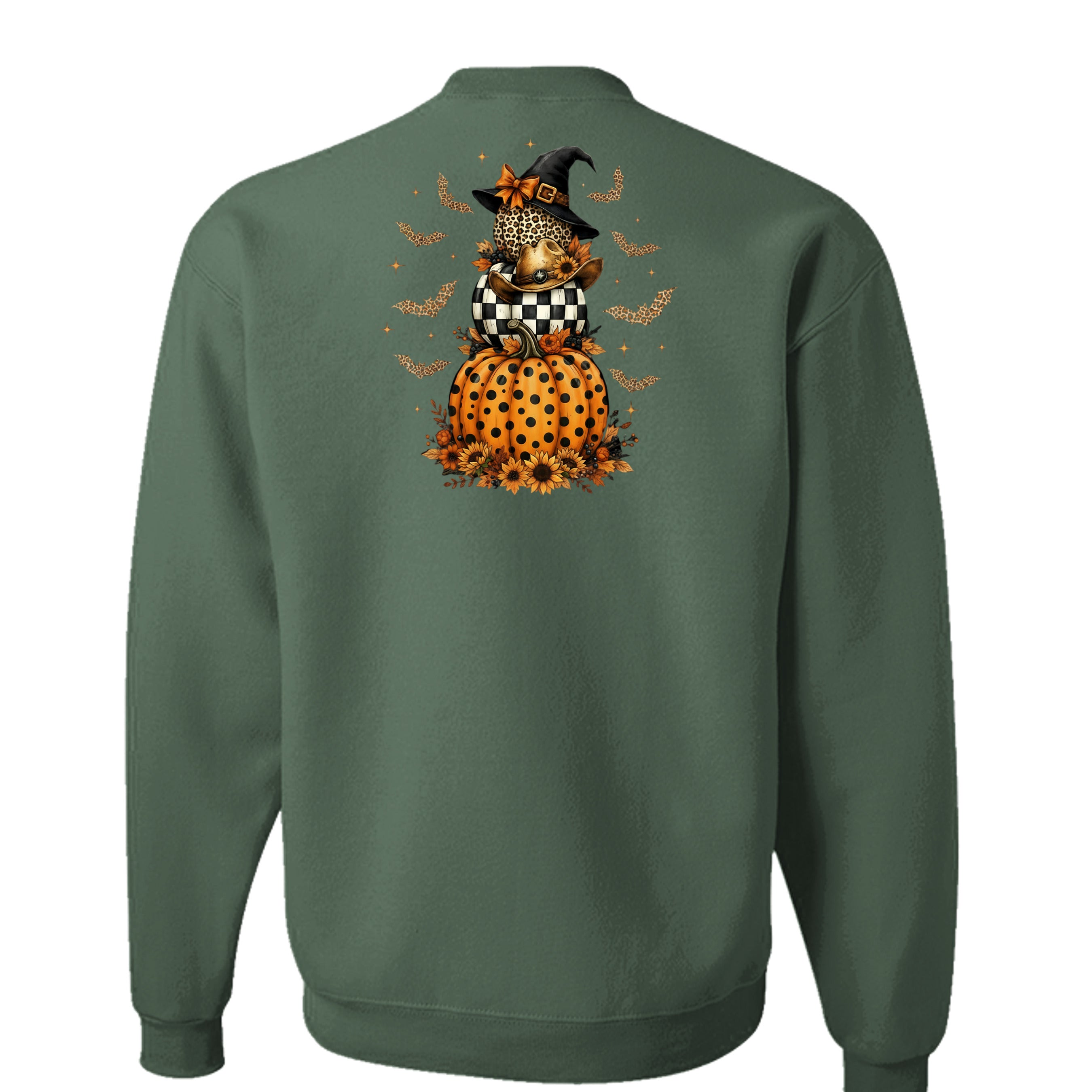 Military Green Heather - 562 - BACK
