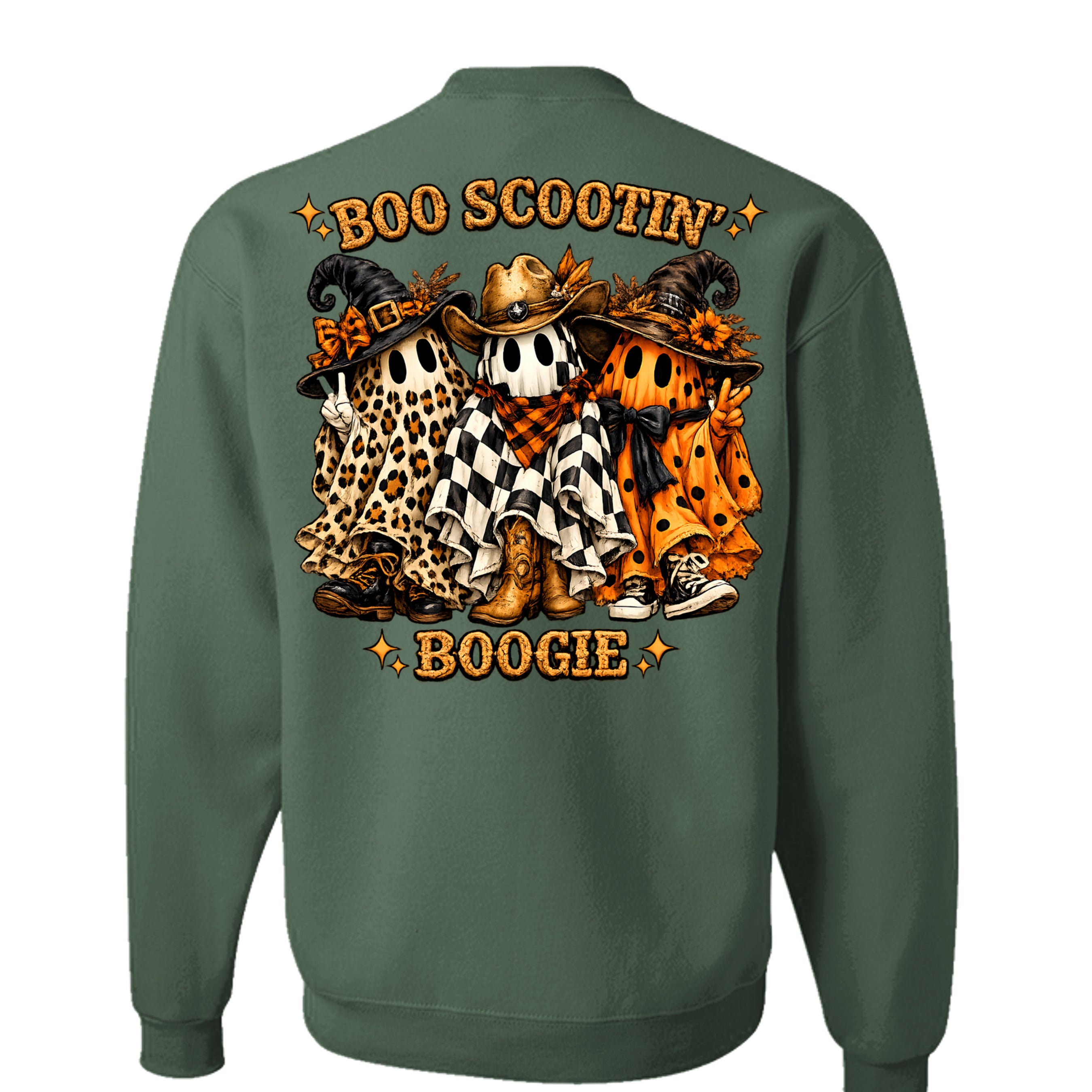 Military Green Heather - 562 - BACK
