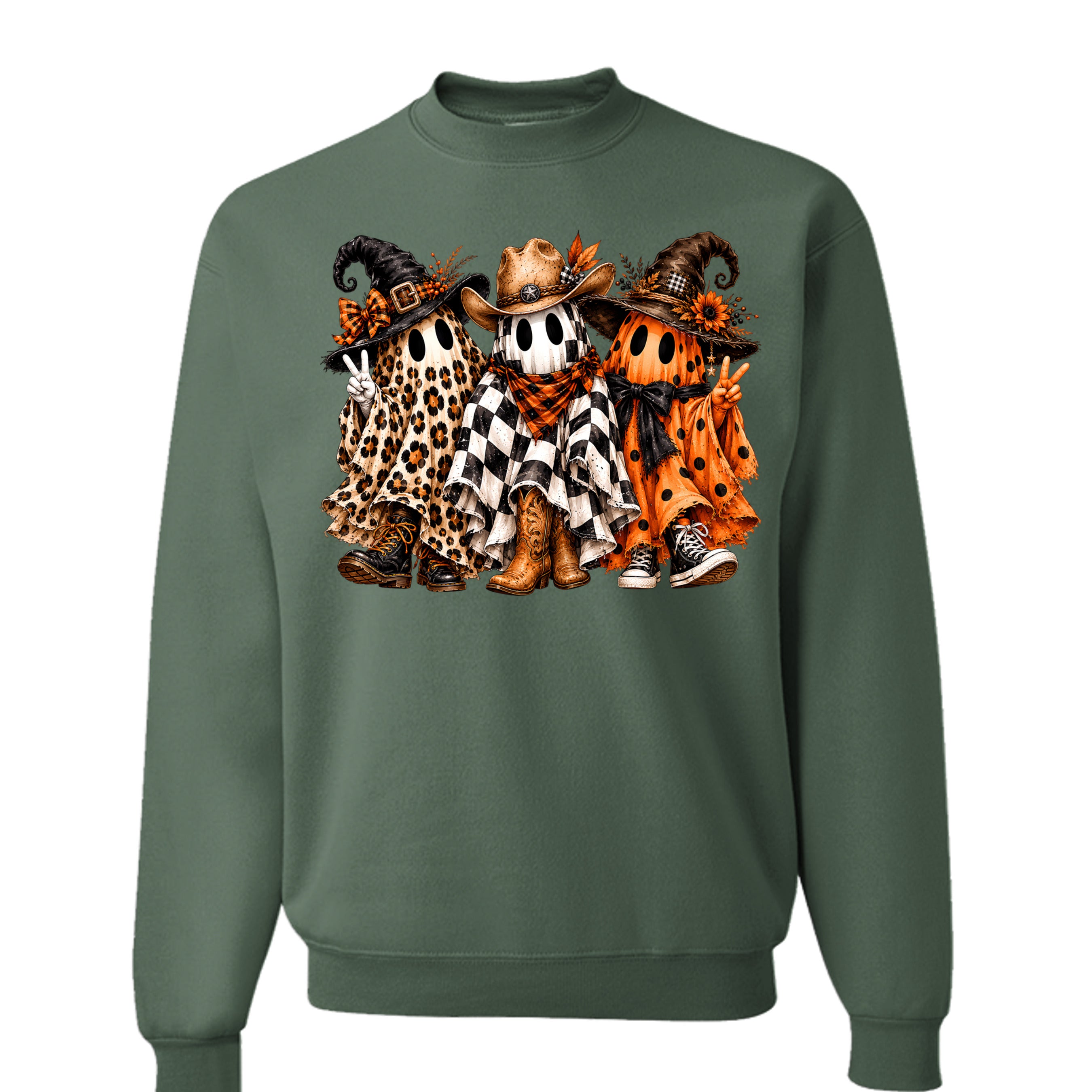 Military Green Heather - 562 - FRONT
