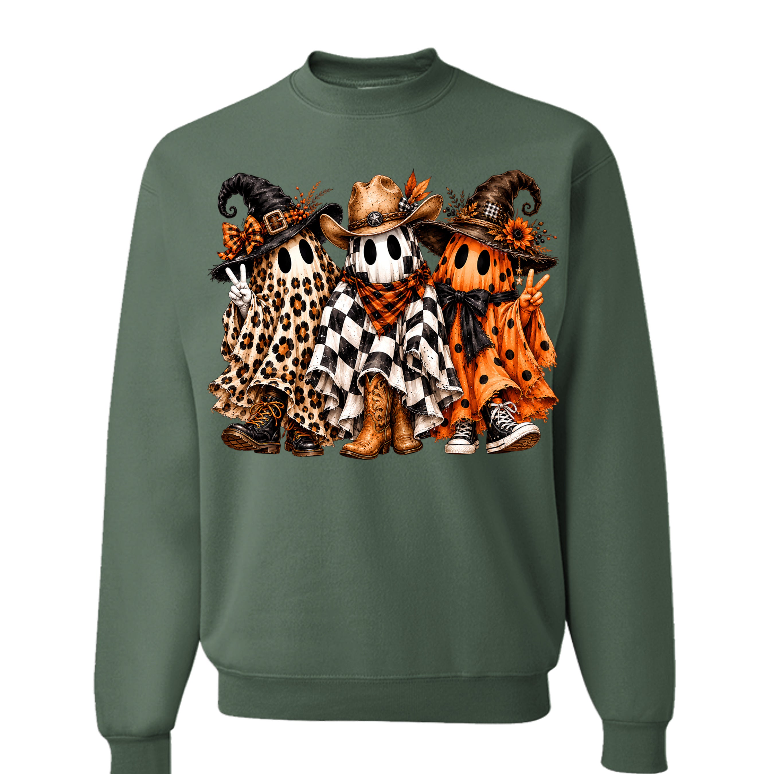 Military Green Heather - 562 - FRONT