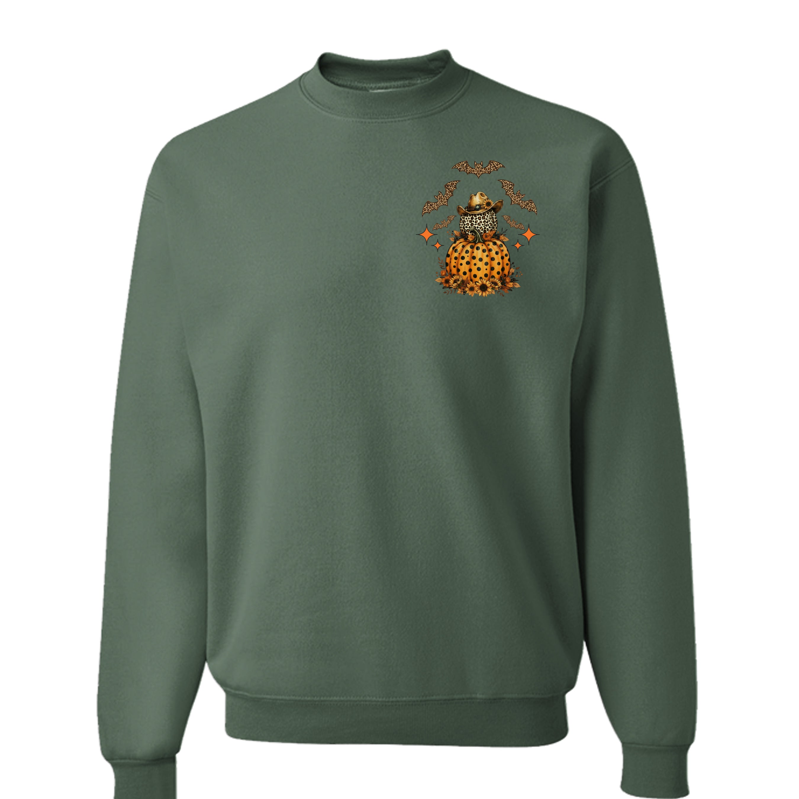 Military Green Heather - 562 - FRONT