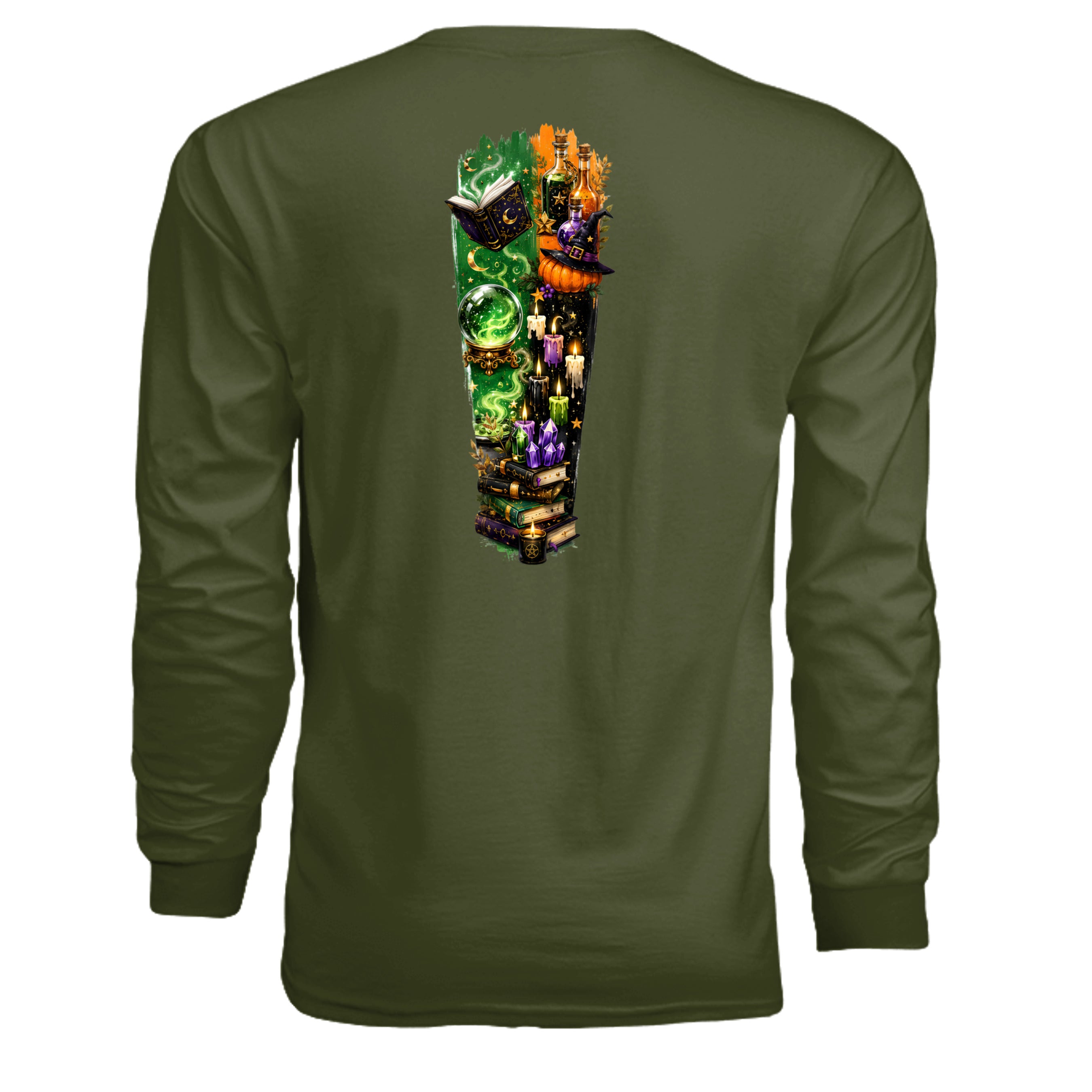 MILITARY GREEN - G240 - BACK
