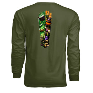 MILITARY GREEN - G240 - BACK