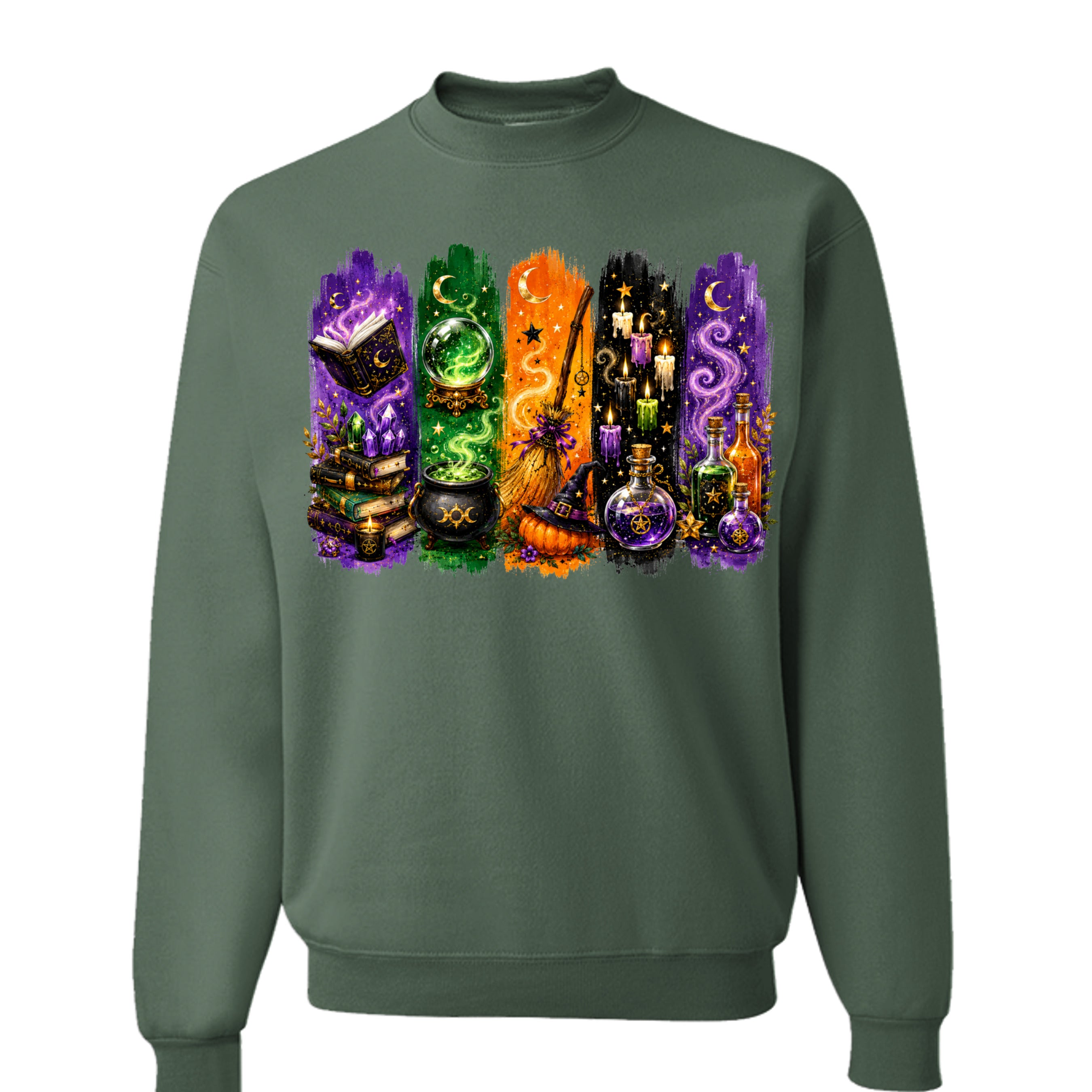 Military Green Heather - 562 - FRONT