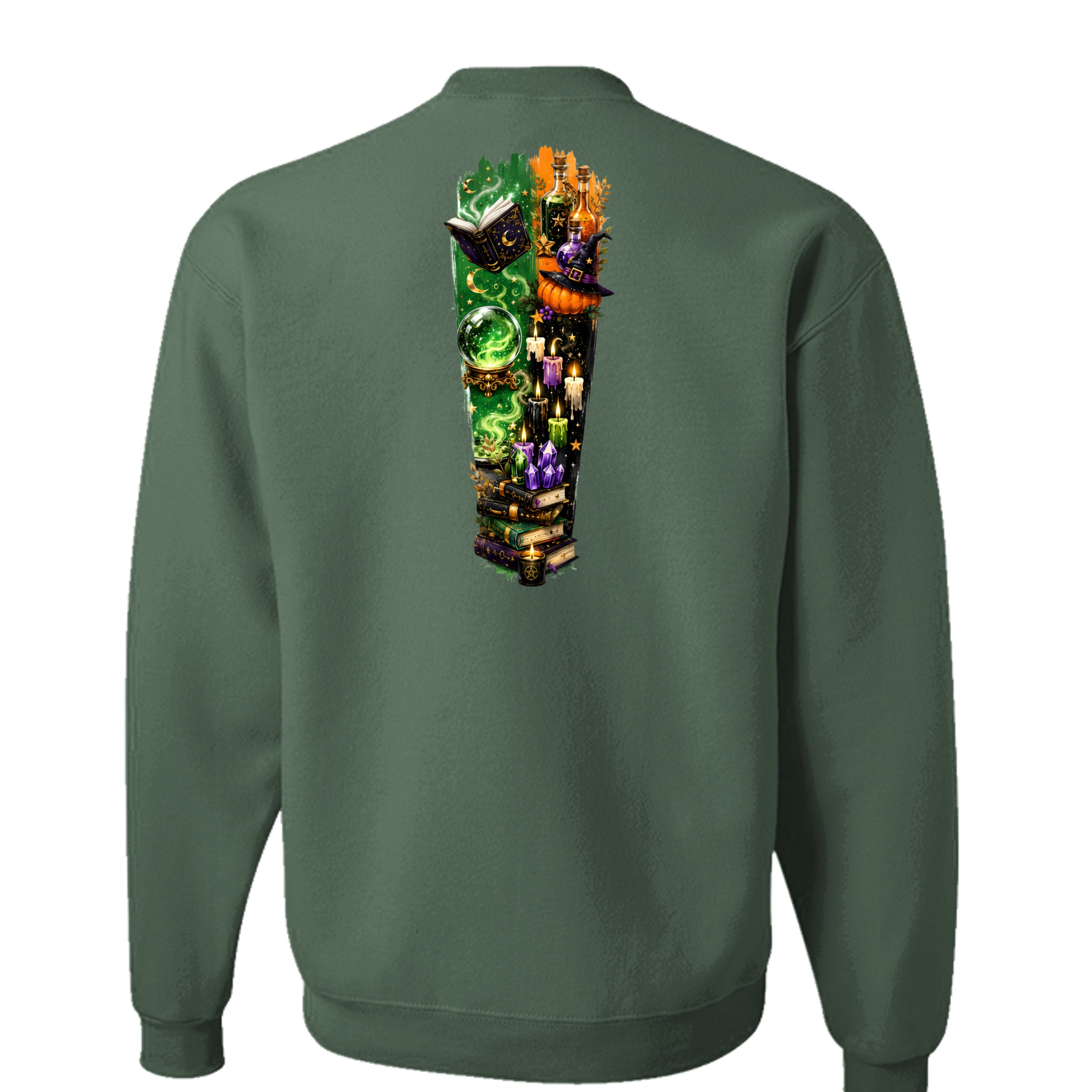Military Green Heather - 562 - BACK