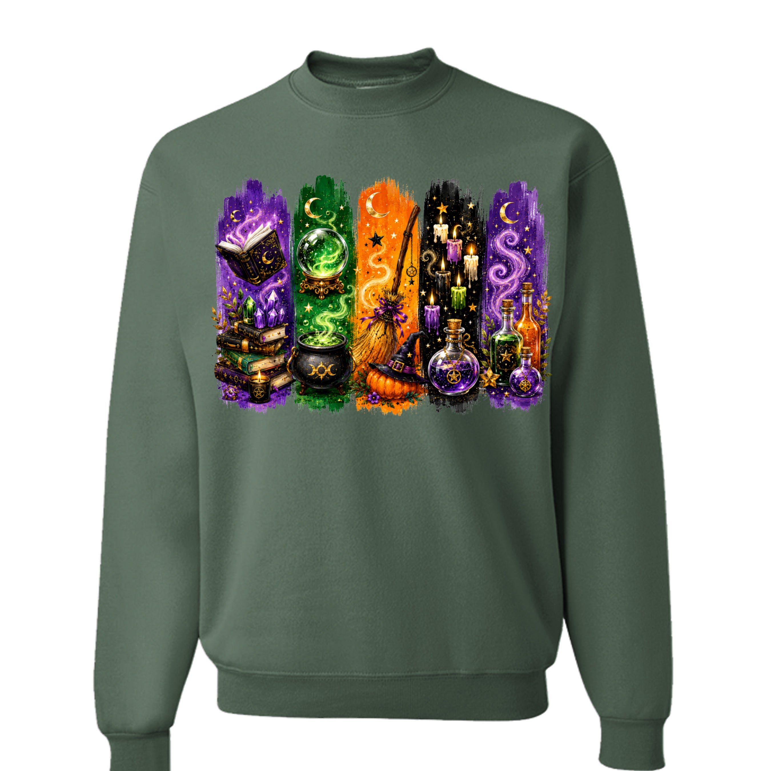 Military Green Heather - 562 - FRONT
