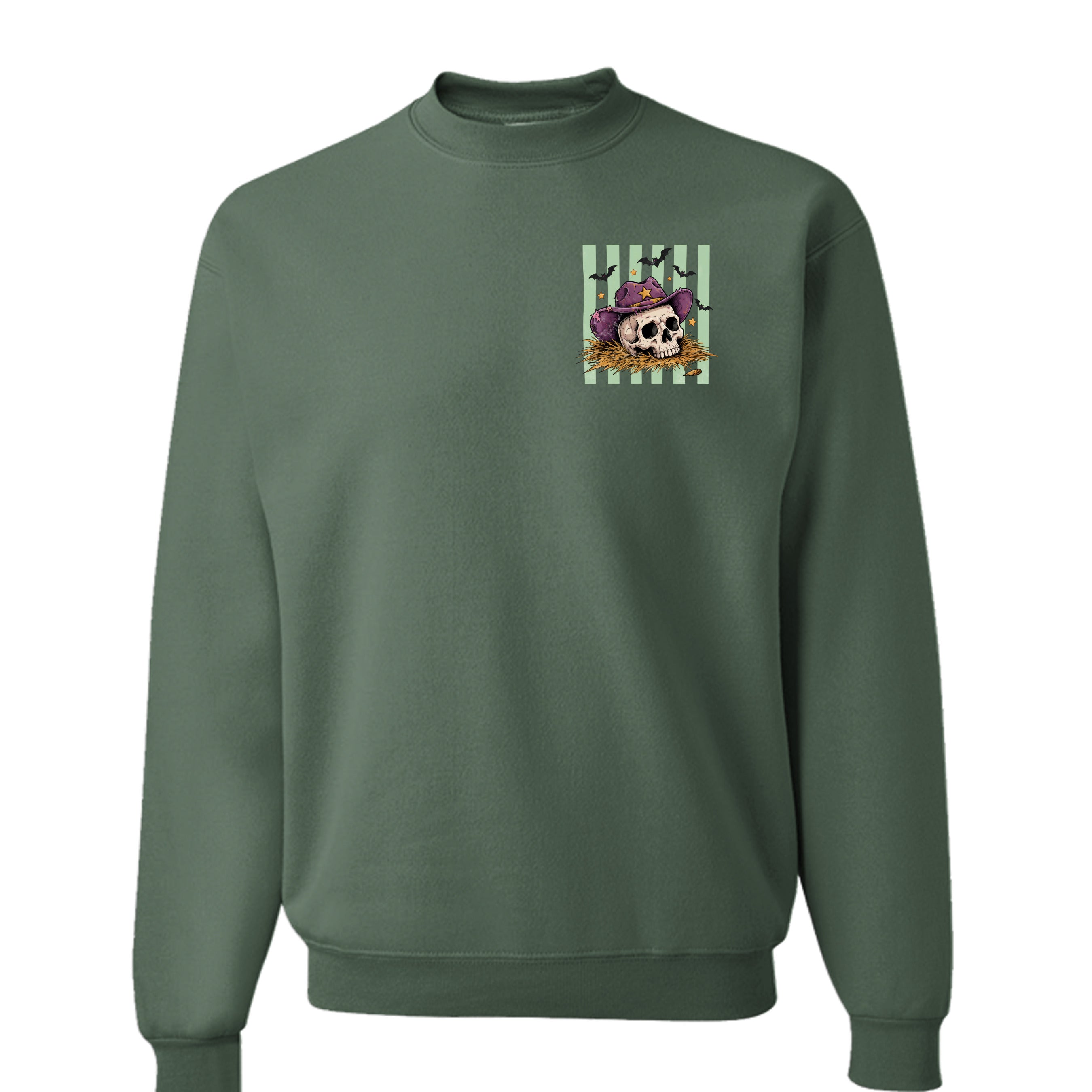 Military Green Heather - 562 - FRONT