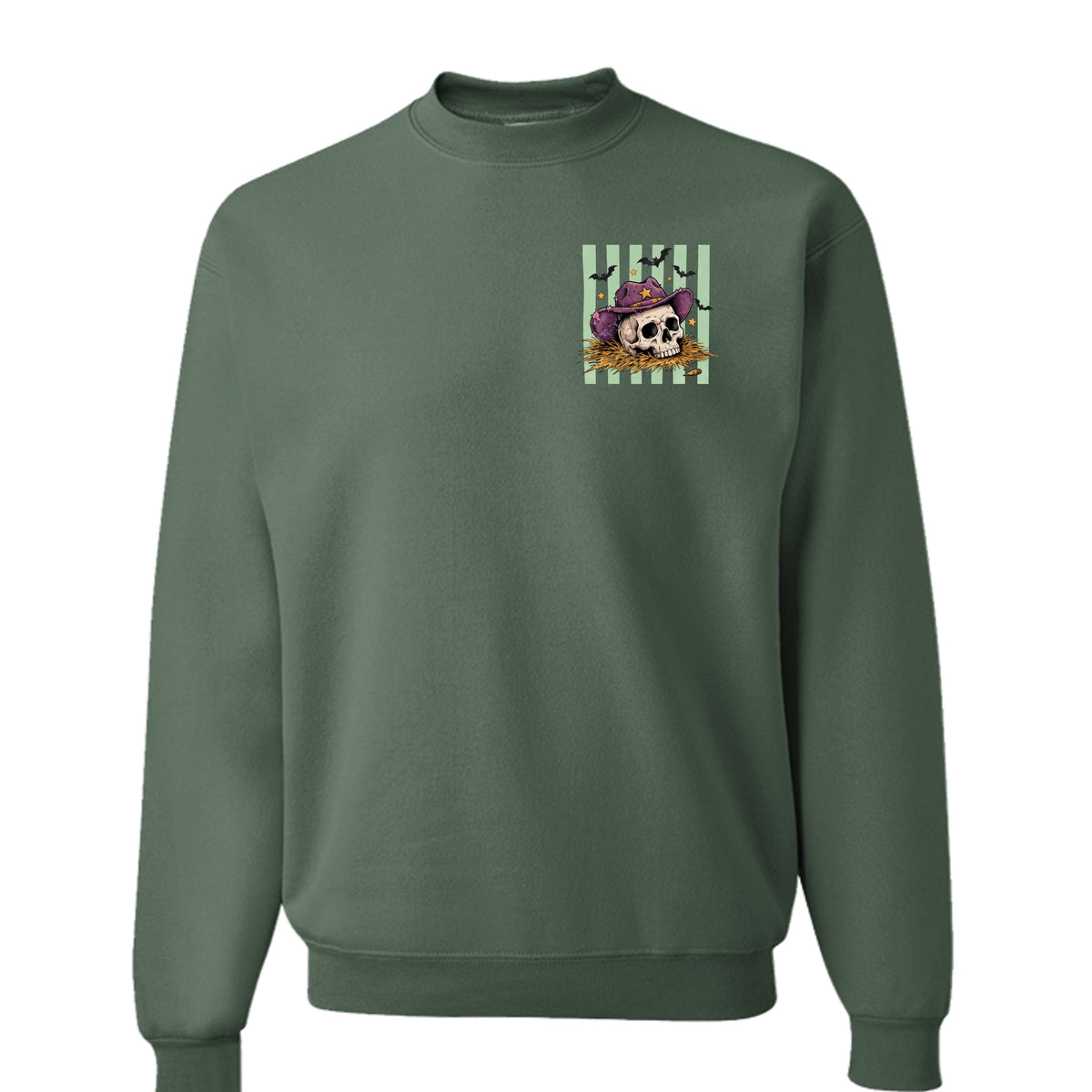 Military Green Heather - 562 - FRONT