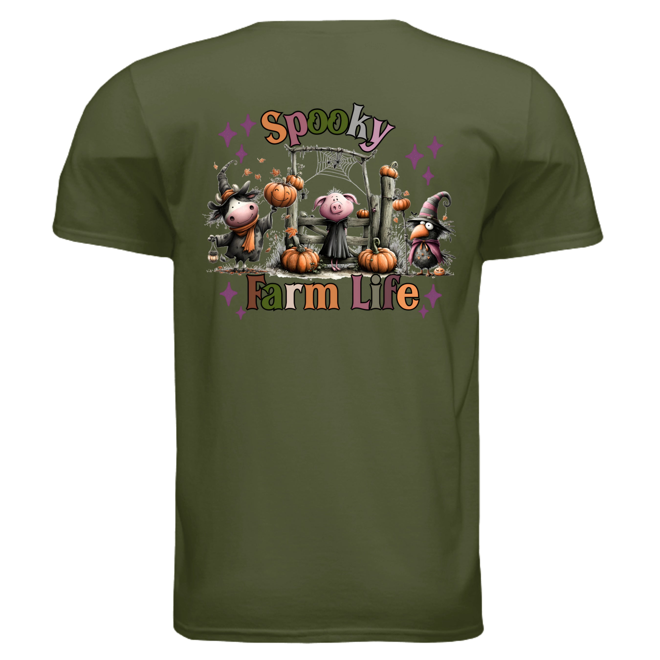 MILITARY GREEN - G640 - BACK