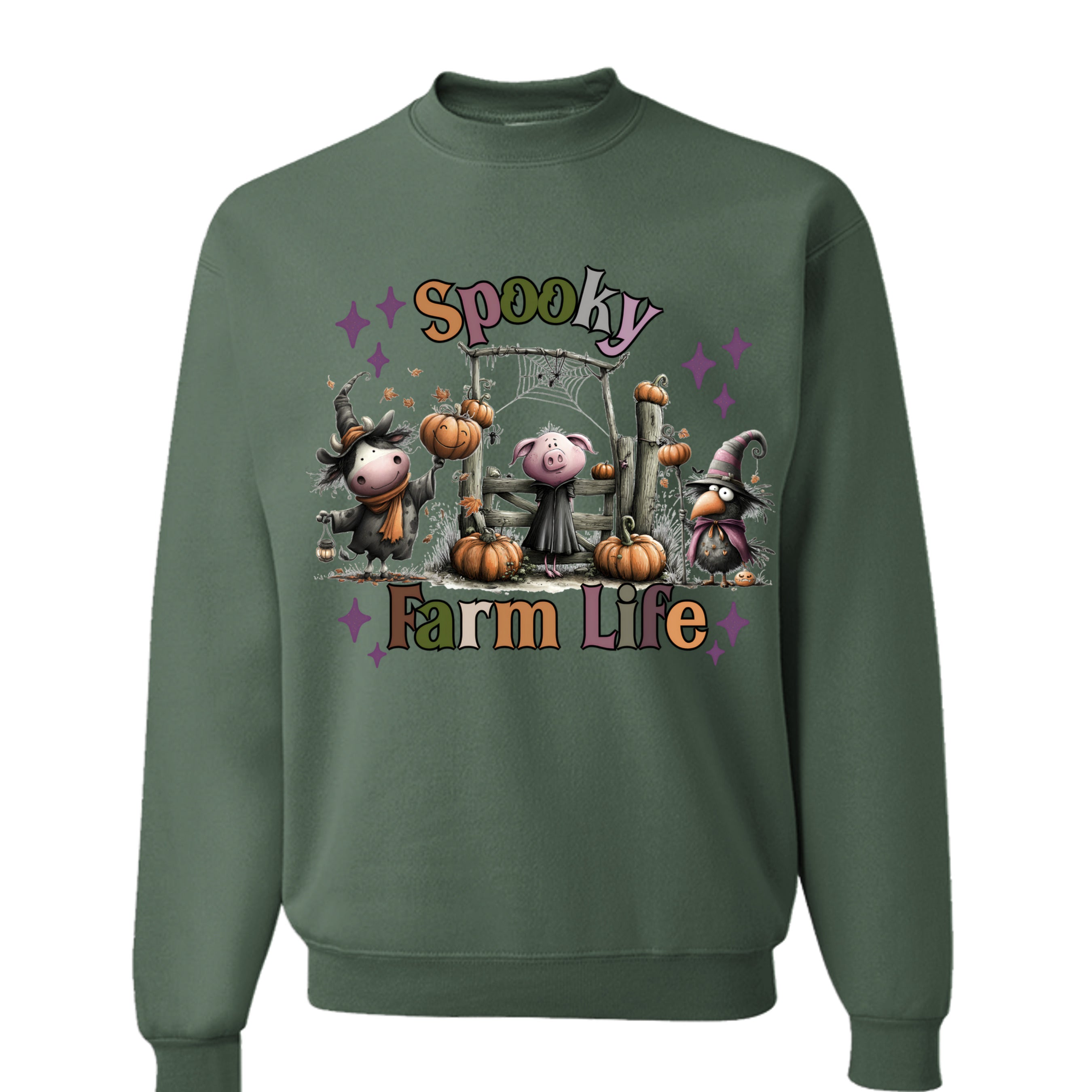 Military Green Heather - 562 - FRONT