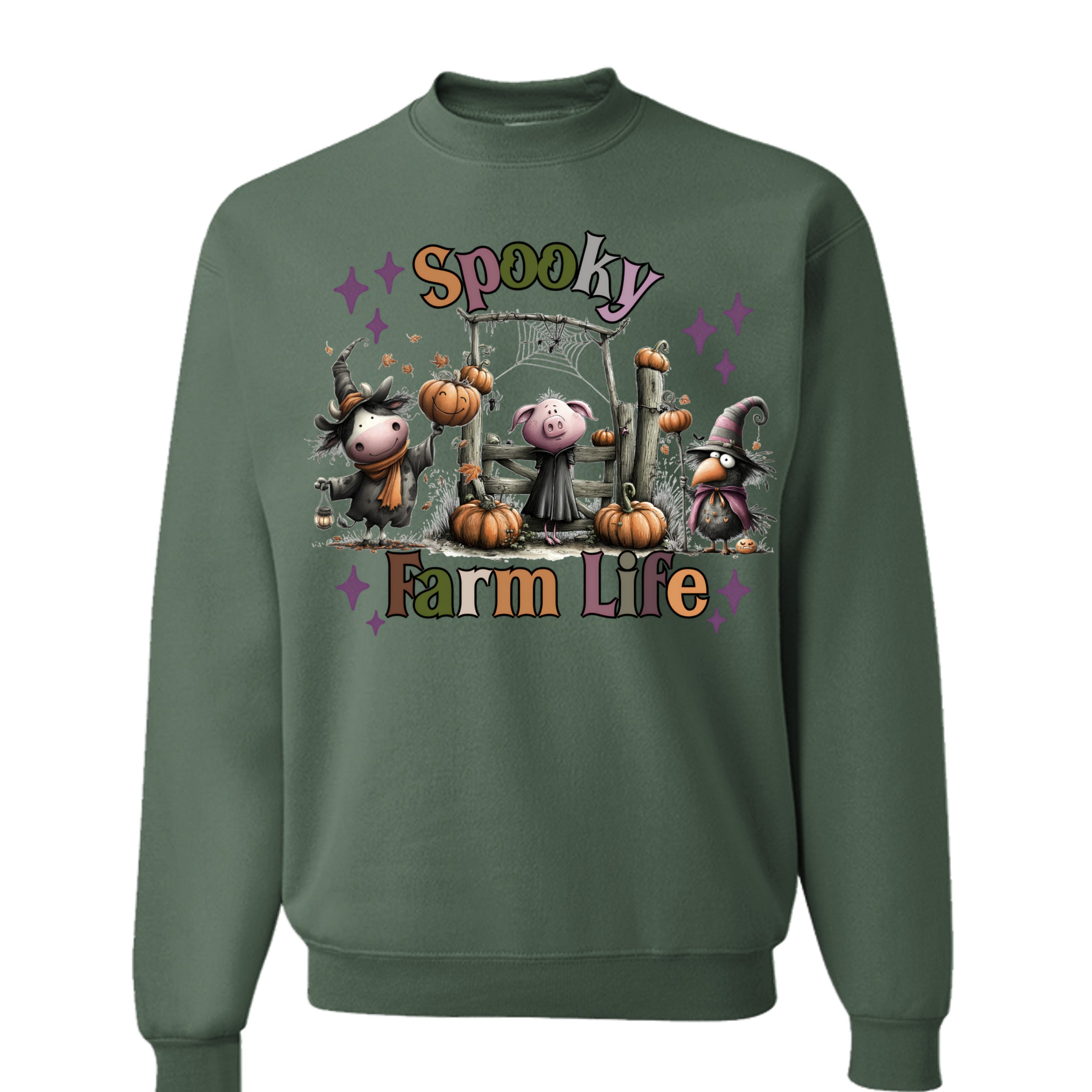 Military Green Heather - 562 - FRONT