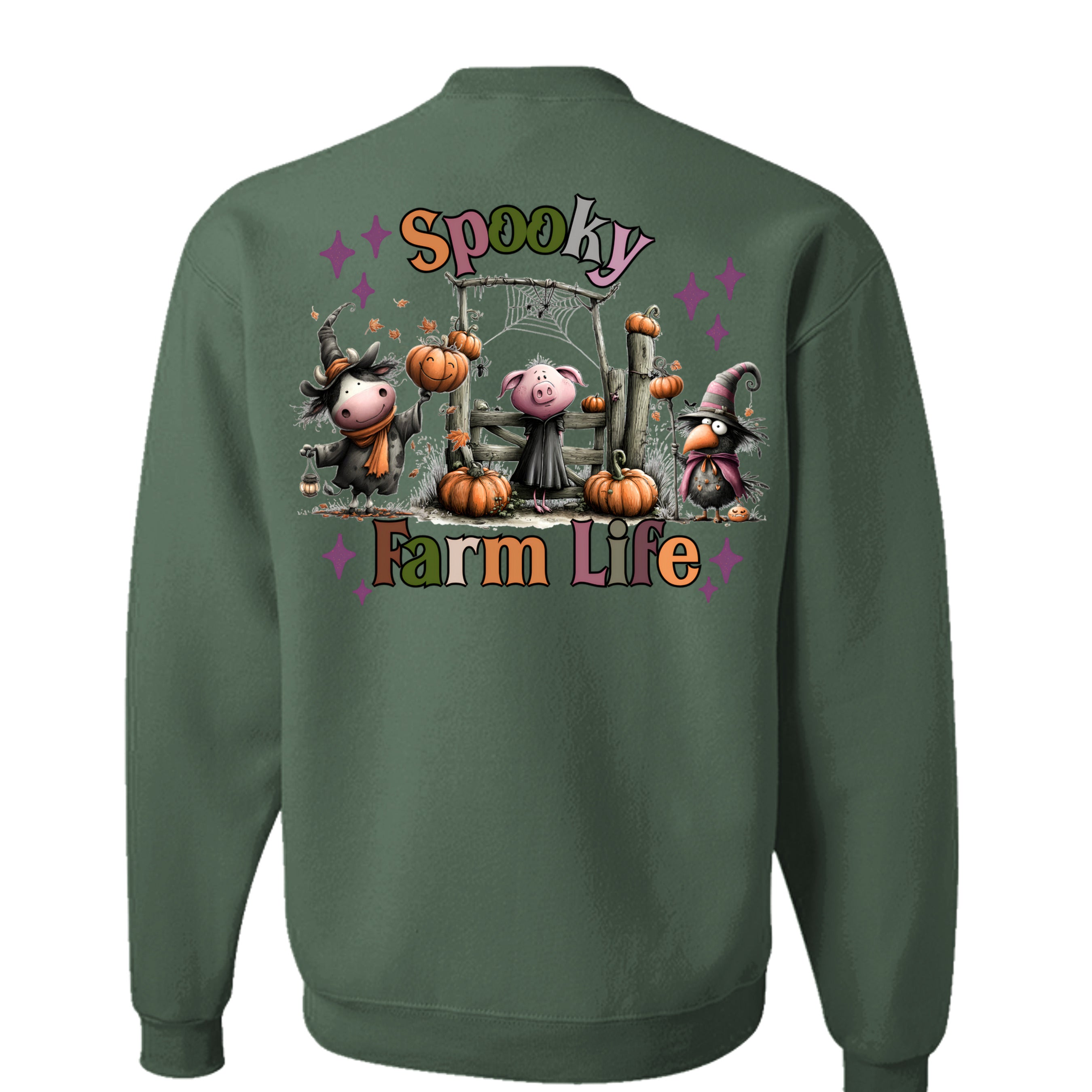 Military Green Heather - 562 - BACK