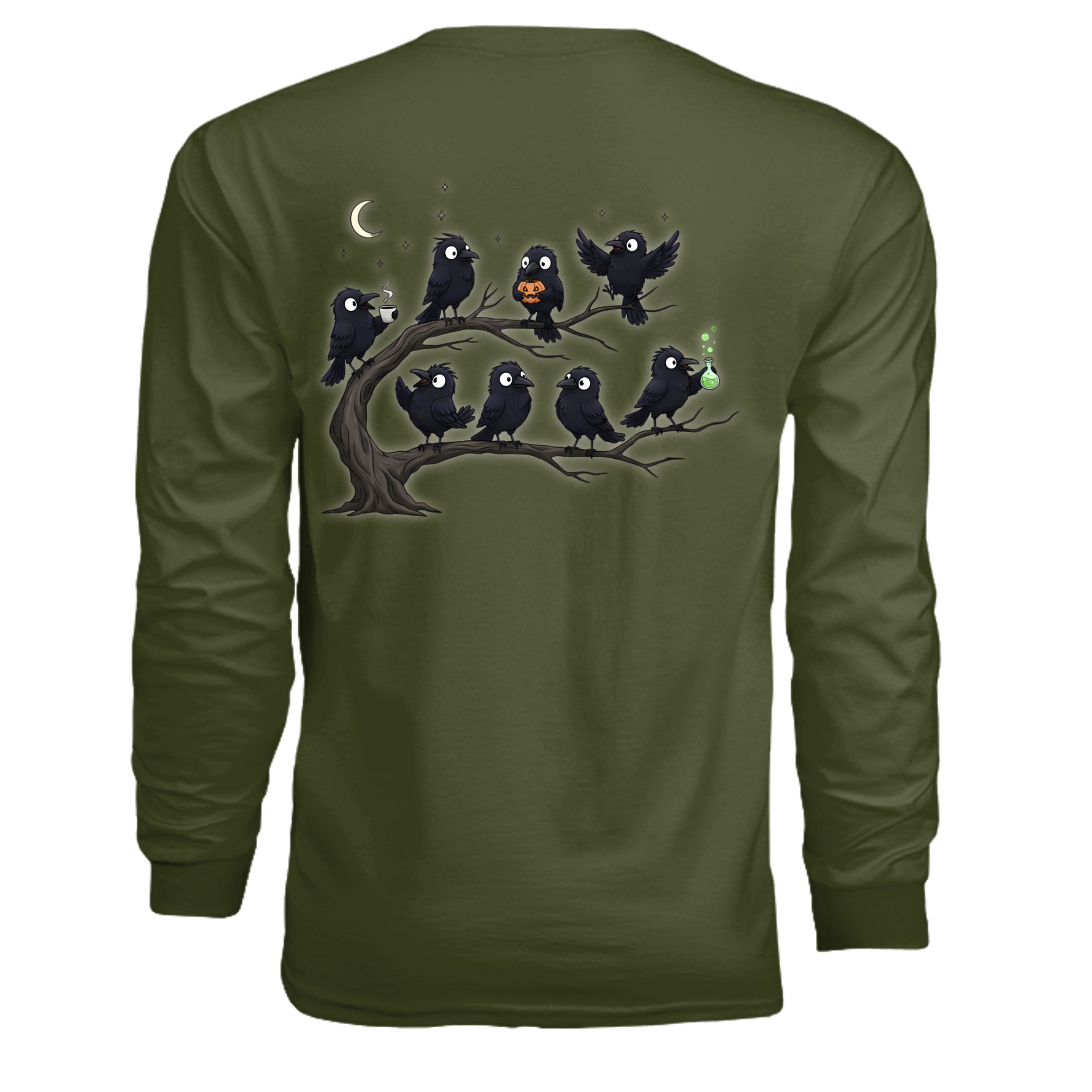 MILITARY GREEN - G240 - BACK