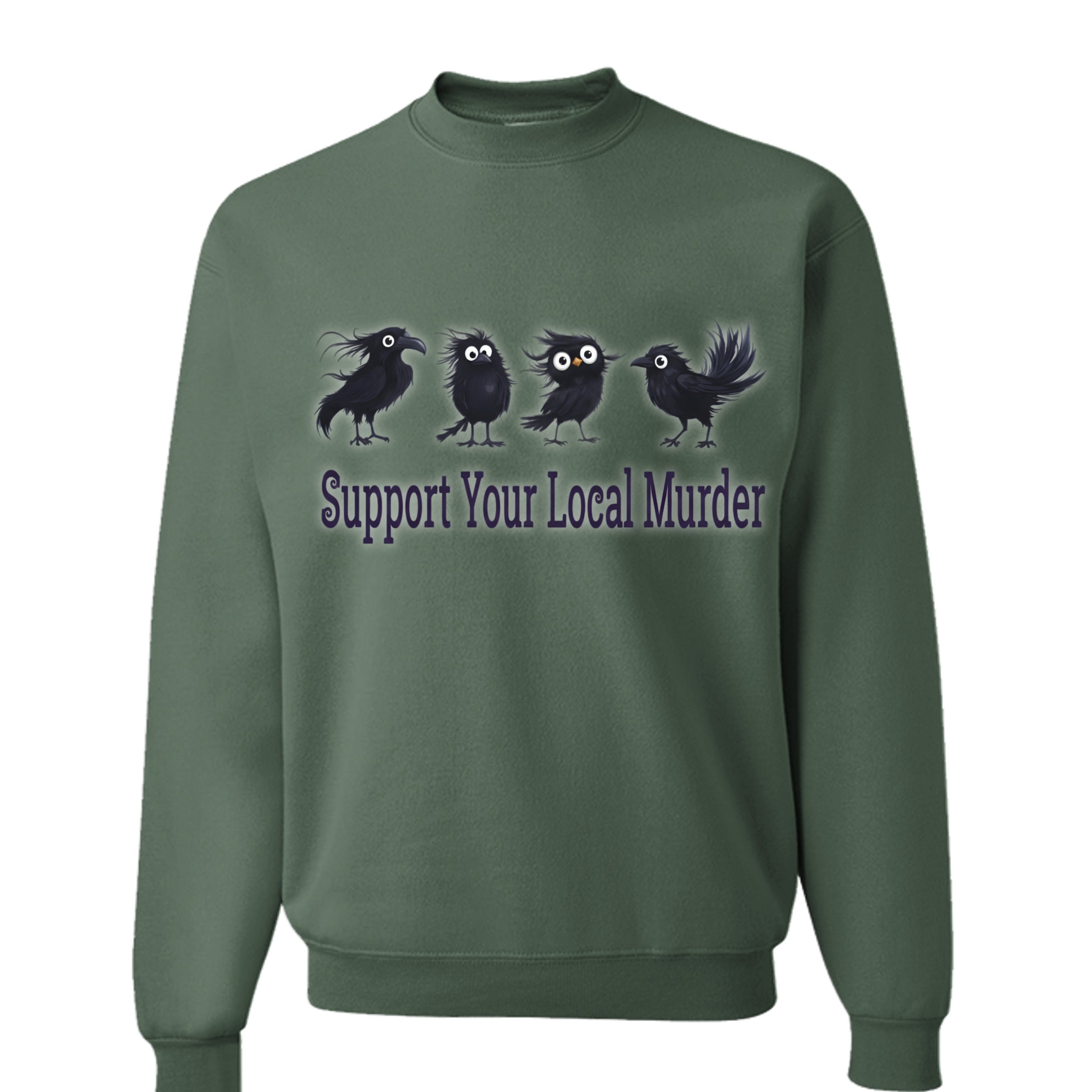 Military Green Heather - 562 - FRONT